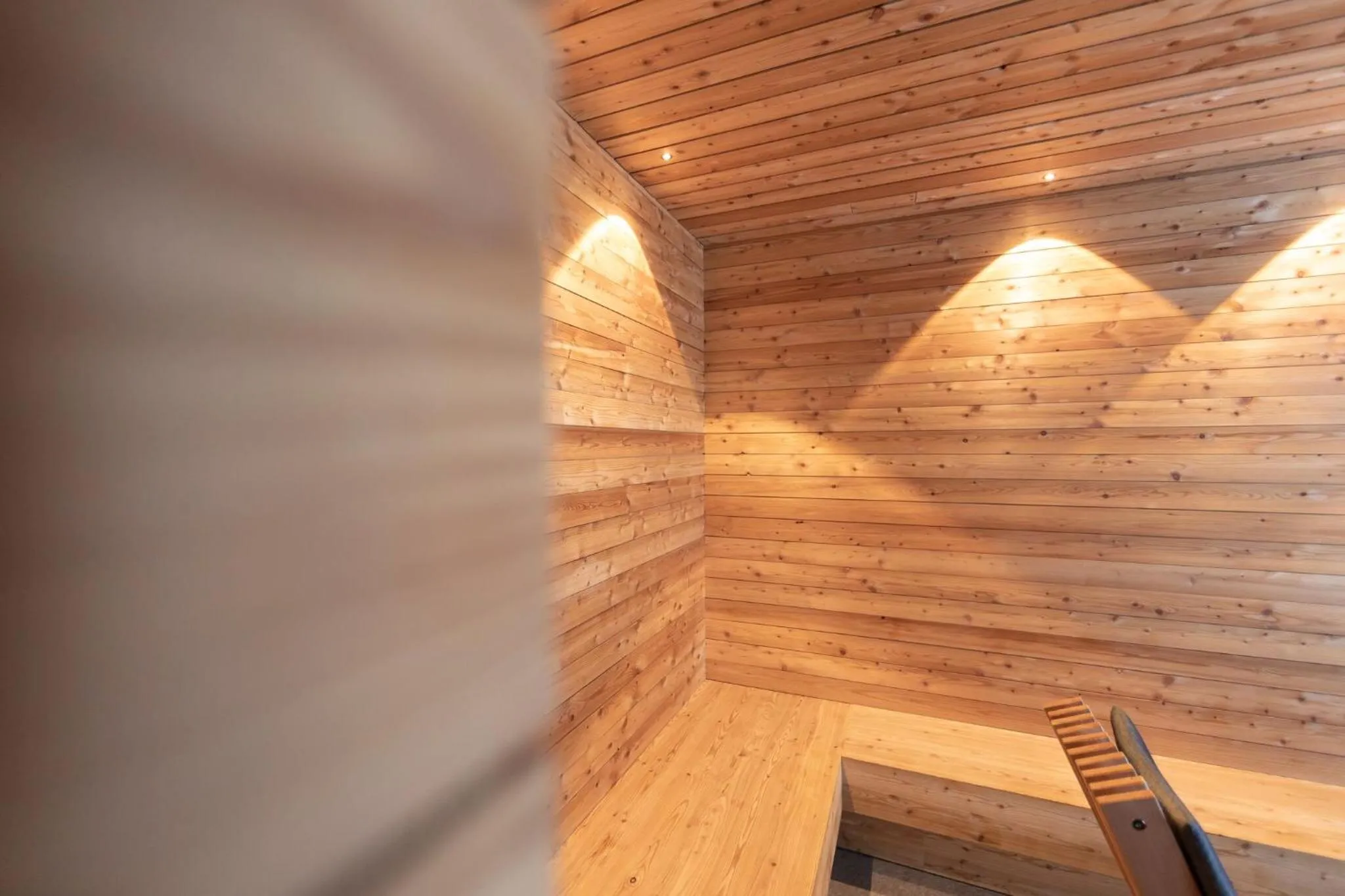 Decorative detail in Longhin Maloja B&B