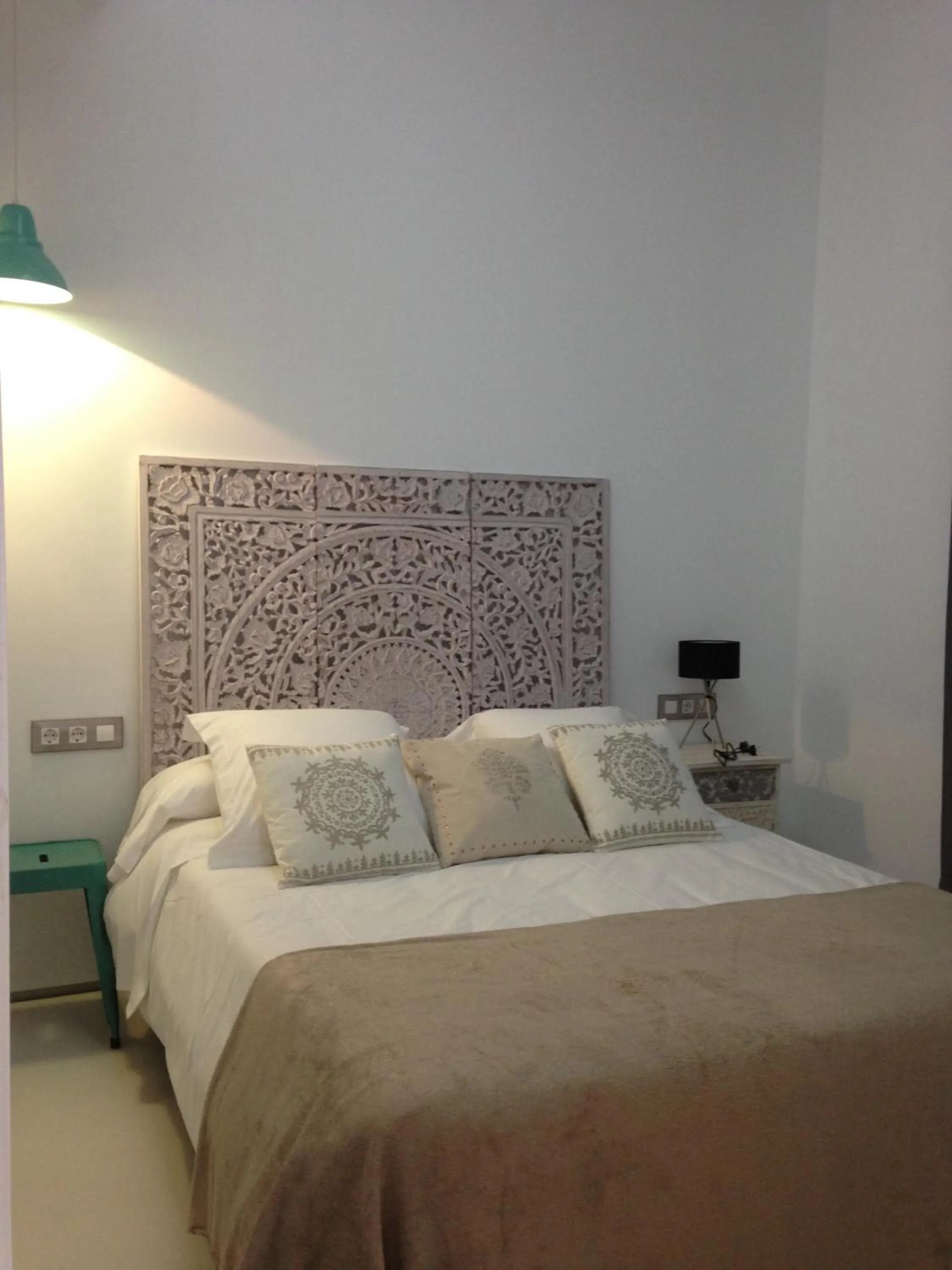 Bedroom, Bed in El 16 Ruzafa