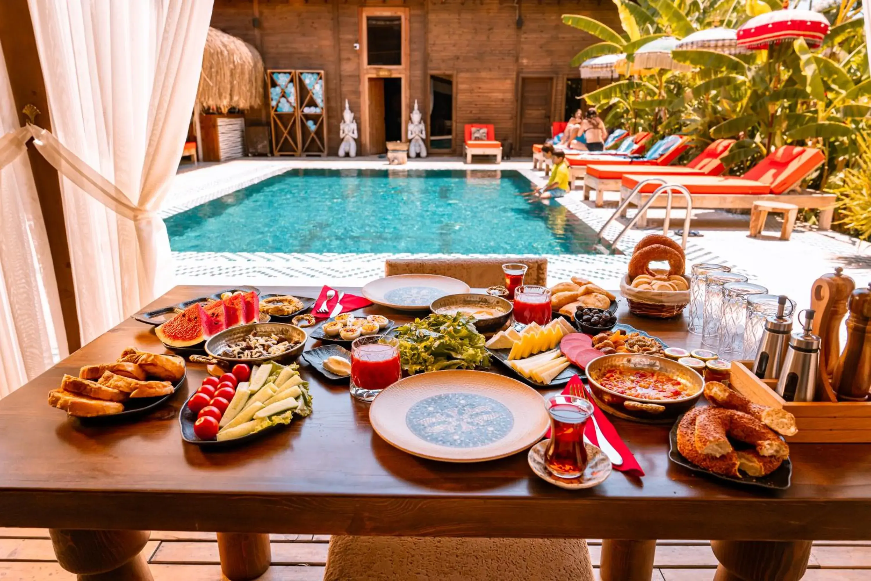 Breakfast in Naturelife Bungalows & SPA - Free Access to Odile Hotel Breakfast in Naturelife Bungalows & SPA - Free Access to Odile Hotel