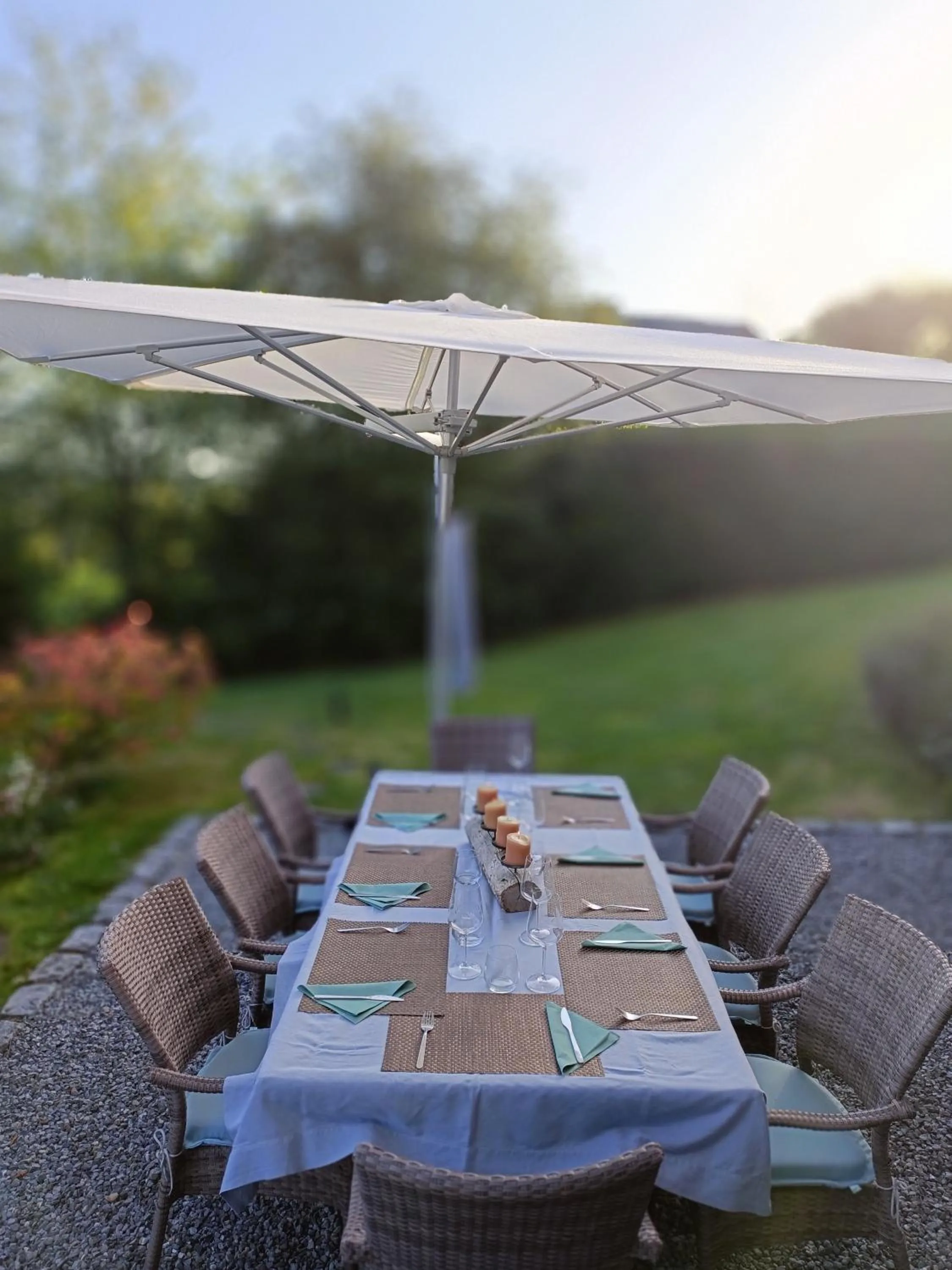 BBQ facilities in B&B Maison Durbois