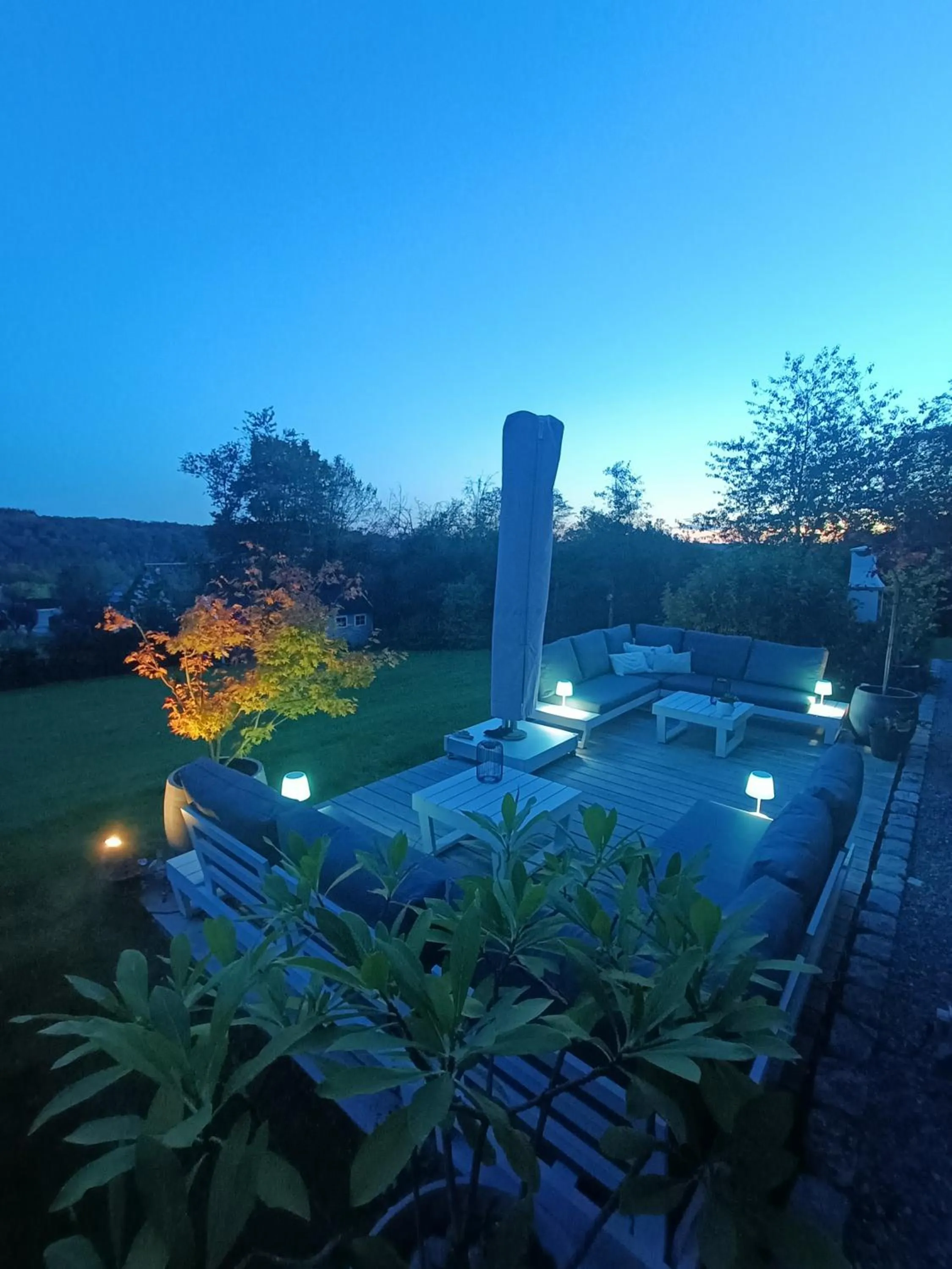 Garden in B&B Maison Durbois