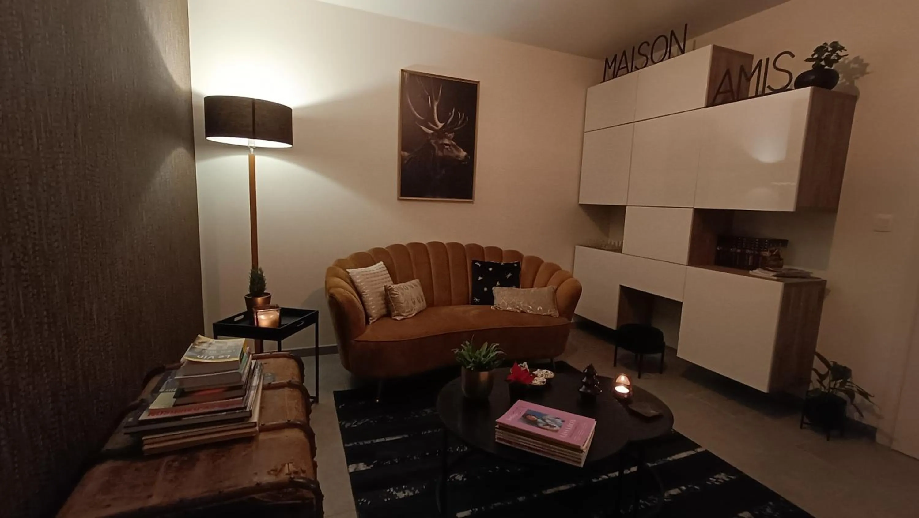 Living room in B&B Maison Durbois