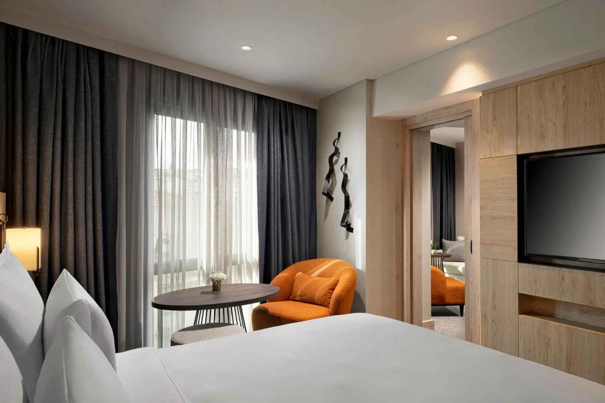 Photo of the whole room, Bed in Crowne Plaza Istanbul - Ortakoy Bosphorus by IHG