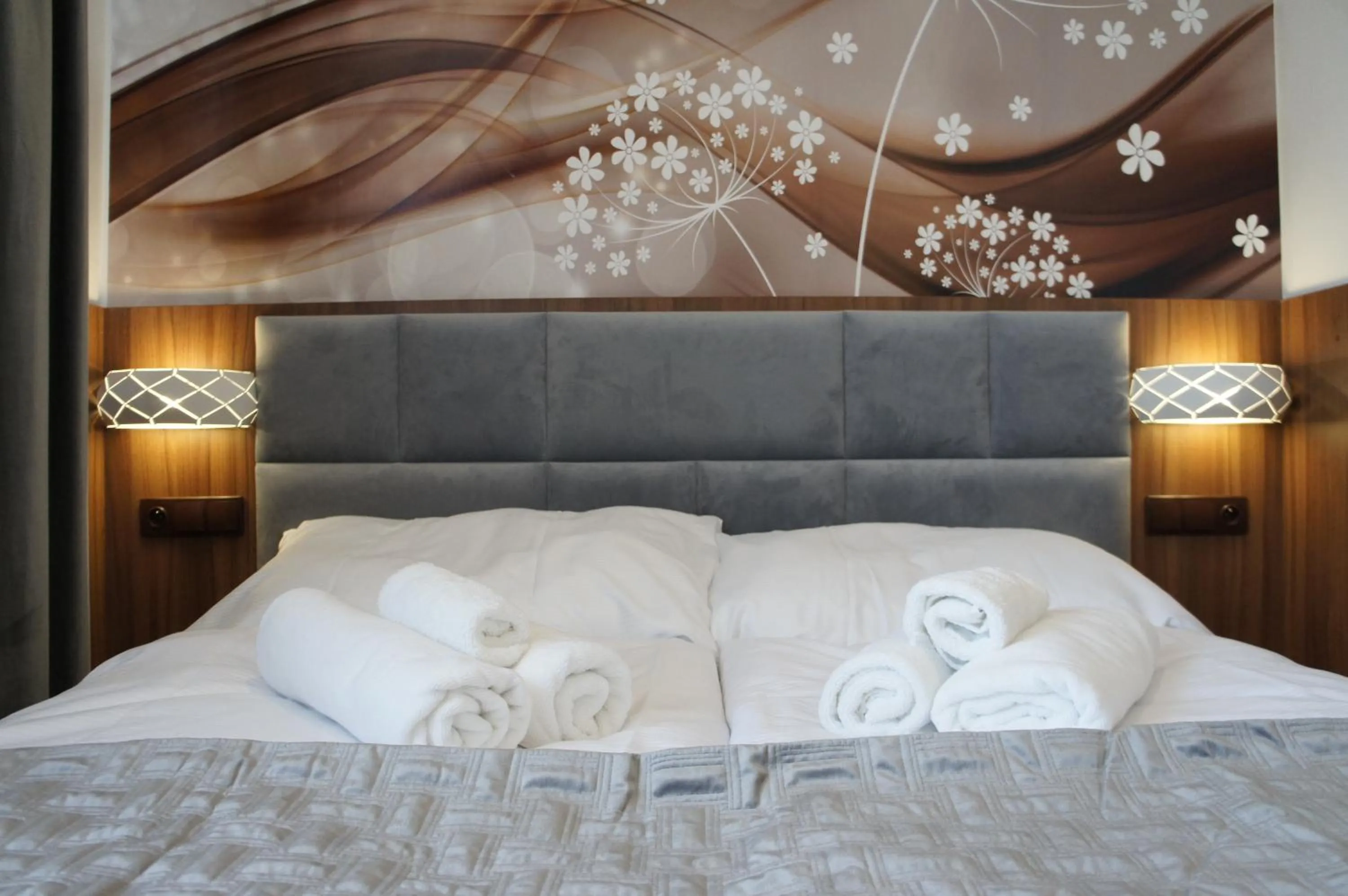 Bed in Hotel Biele Studničky Dargov