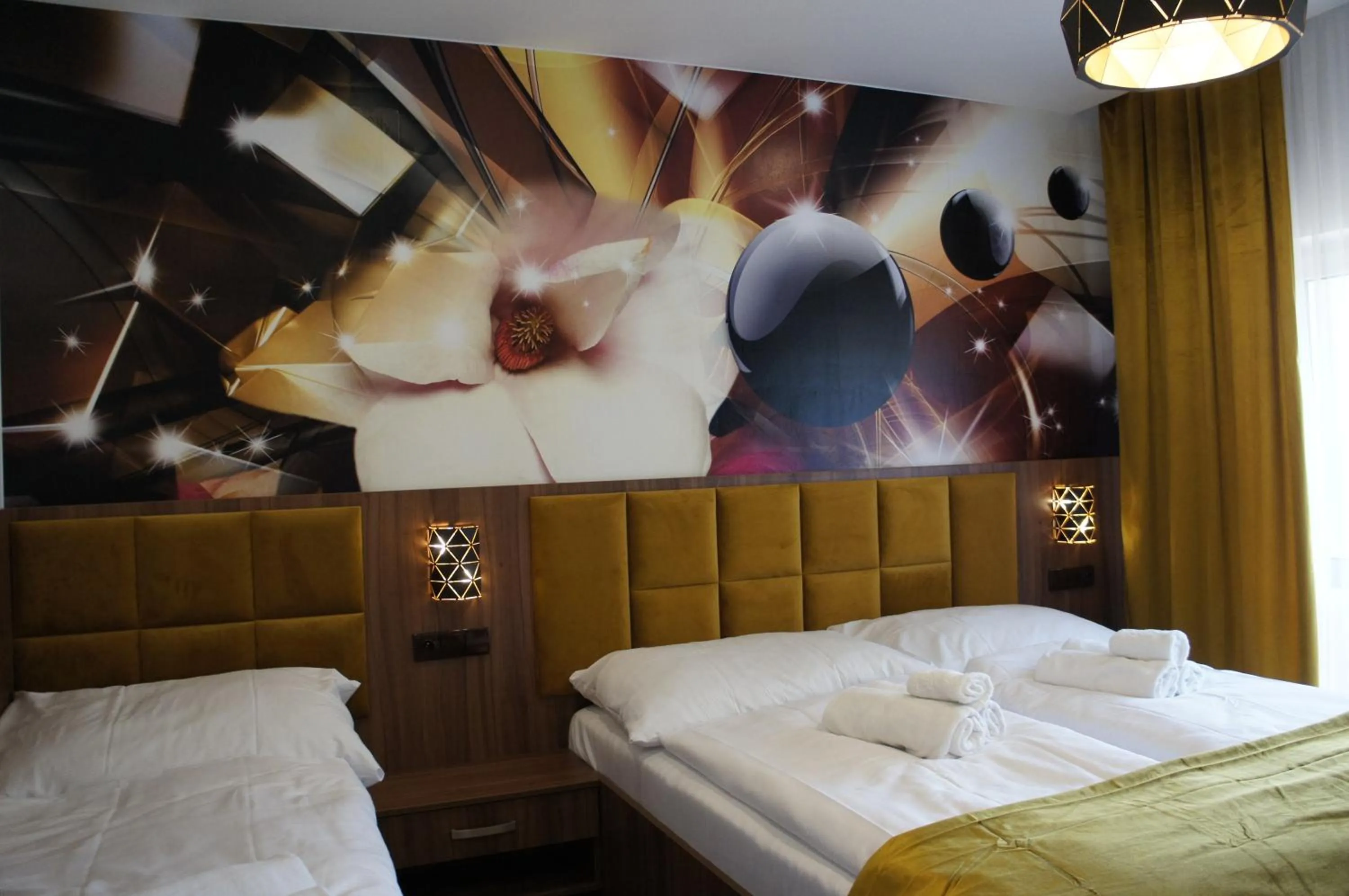 Bed in Hotel Biele Studničky Dargov