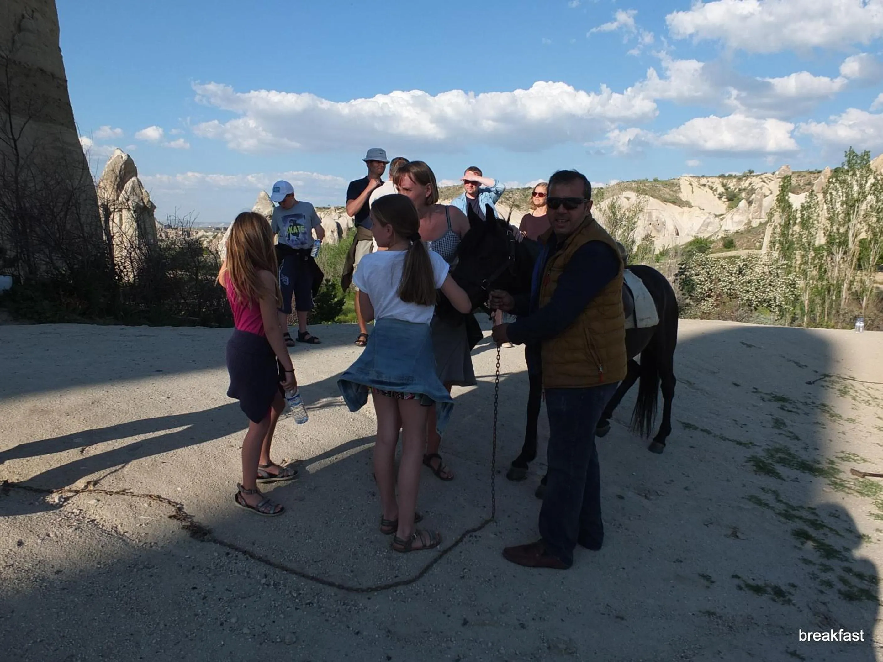 Natural landscape in Anatolia cave hotel Pension