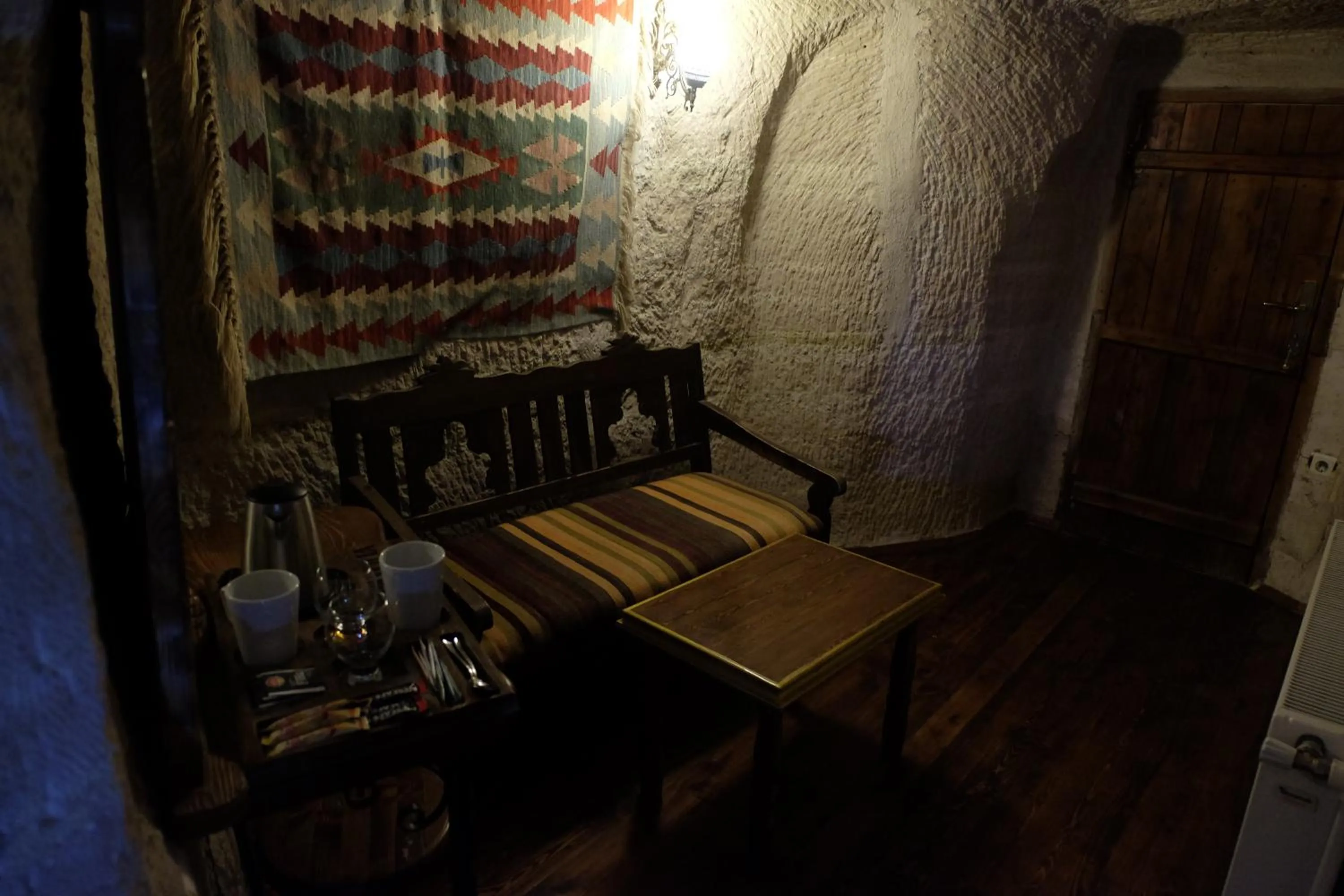 Coffee/tea facilities in Anatolia cave hotel Pension