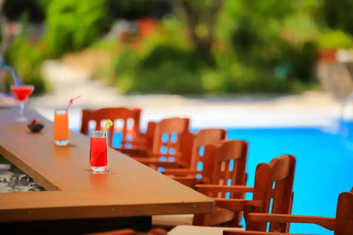 Pool view in Diva Residence Allsuite Hotel Pool view in Diva Residence Allsuite Hotel