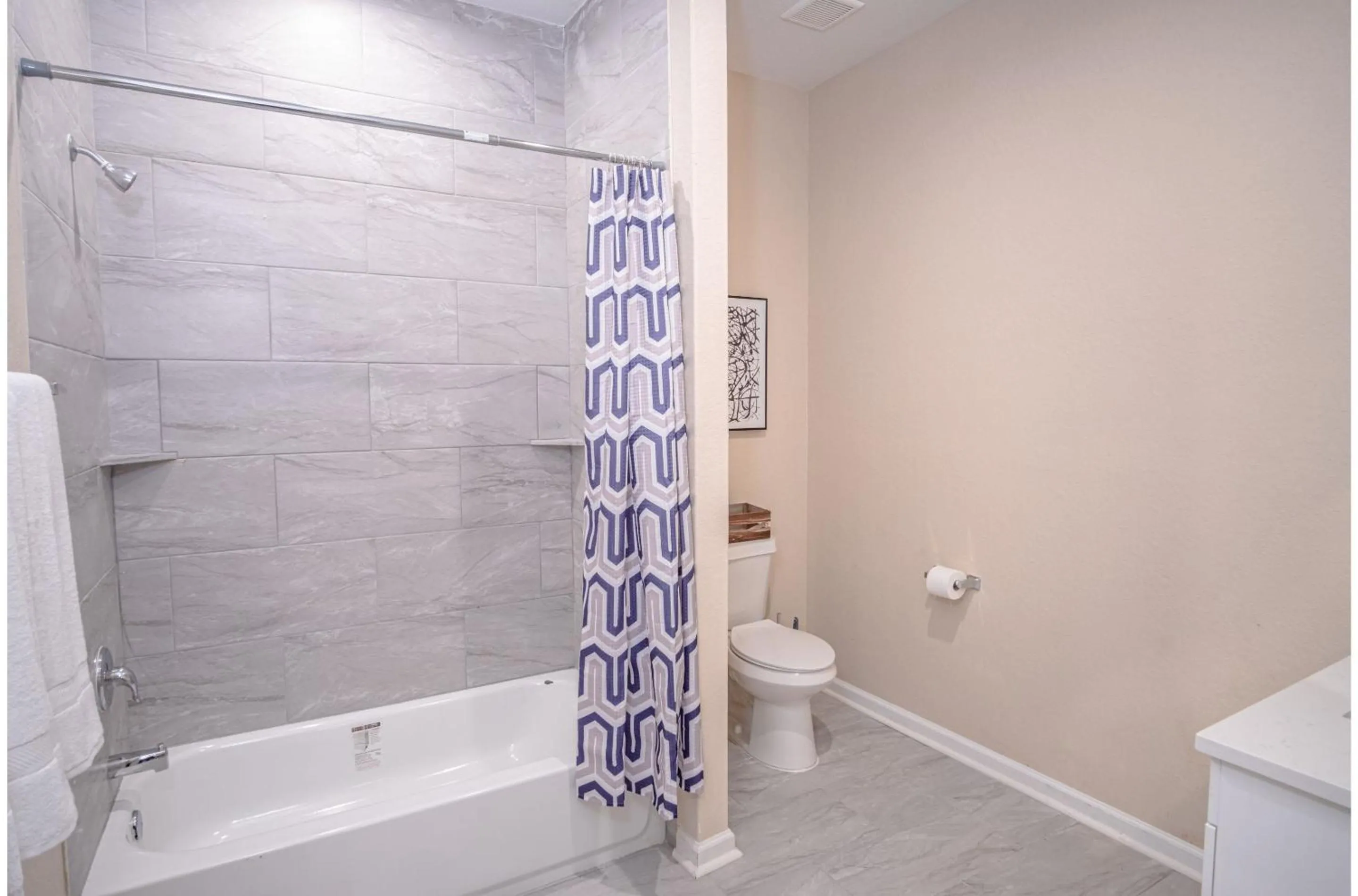 Toilet in Beautiful Fenced 3BR 2BA Near Exciting Downtown