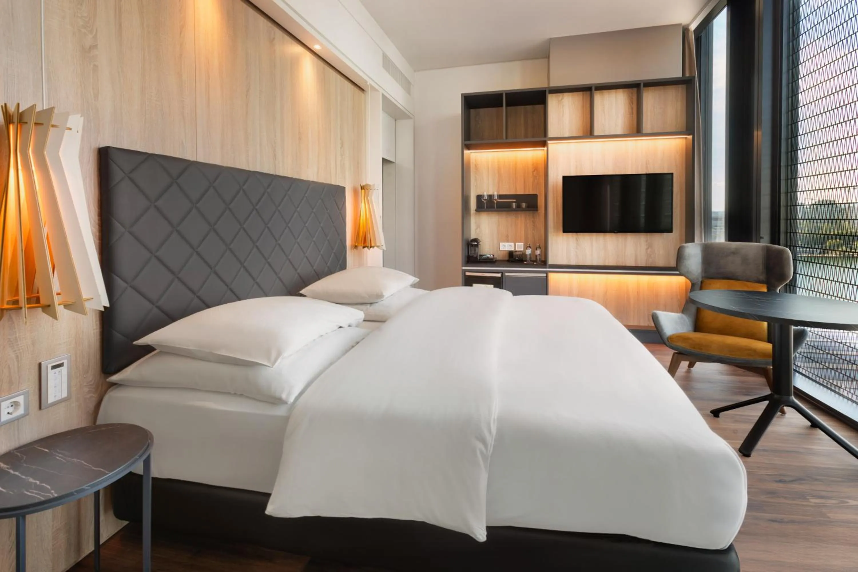 Bed in Melia Vienna