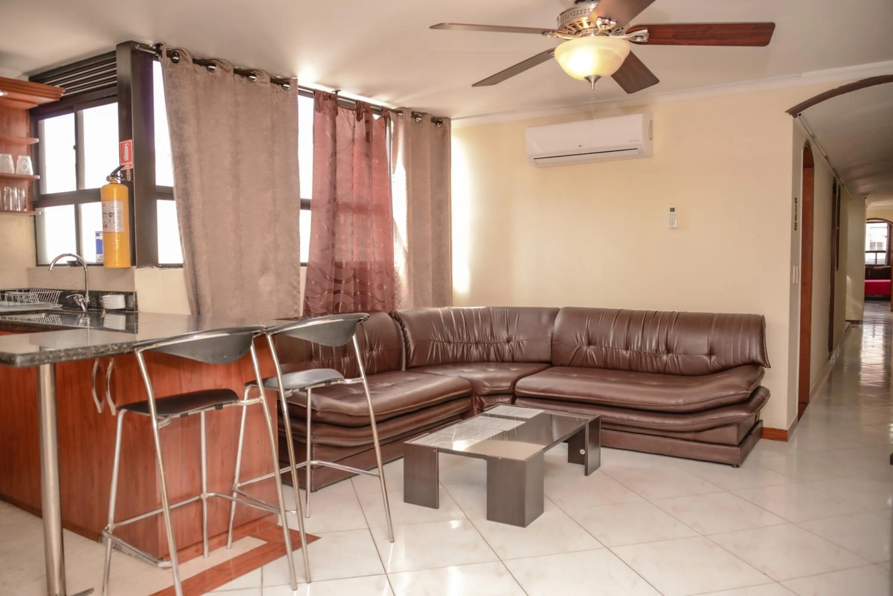 Living room in Calle 8 Suites
