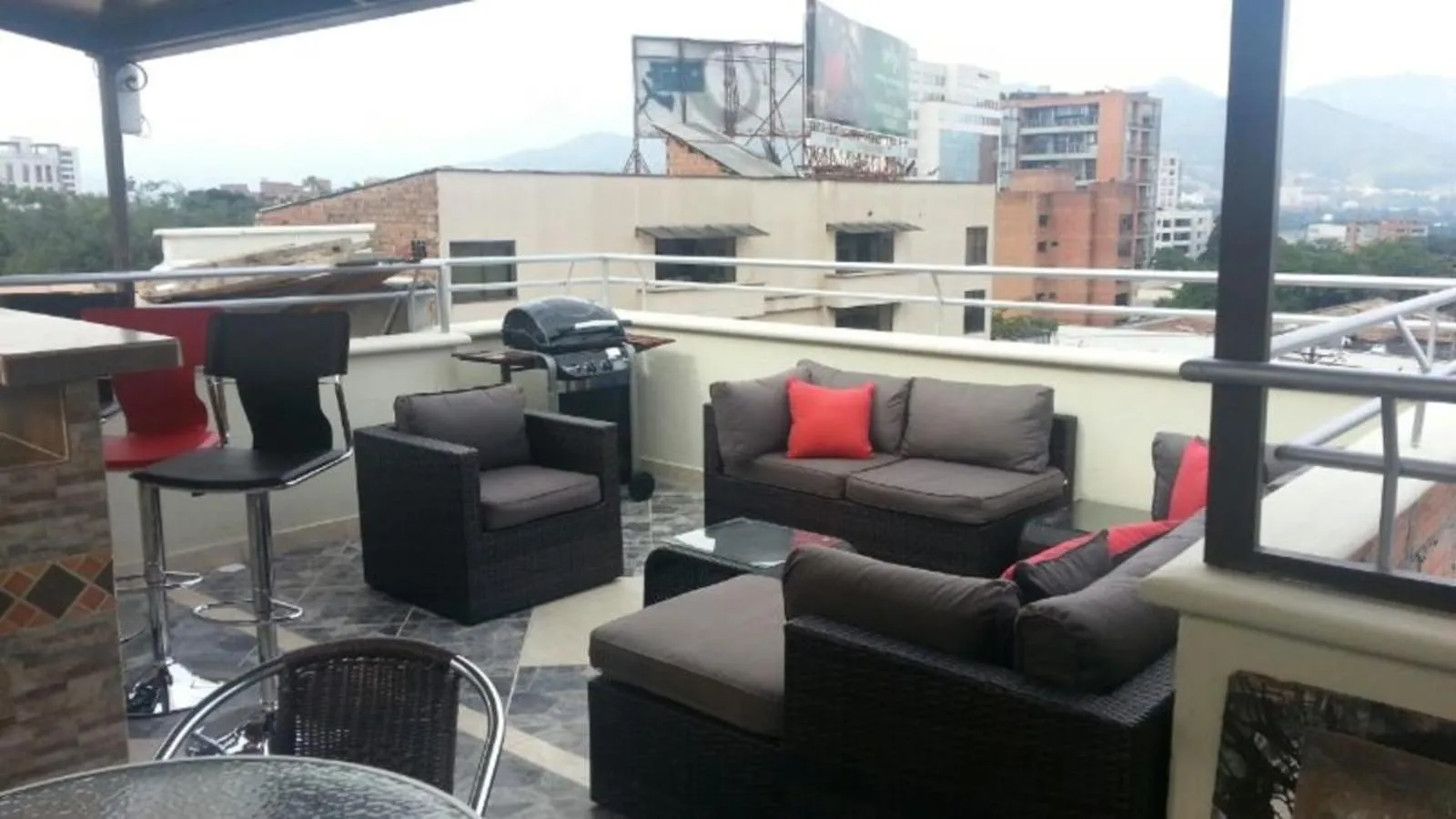 Balcony/Terrace in Calle 8 Suites