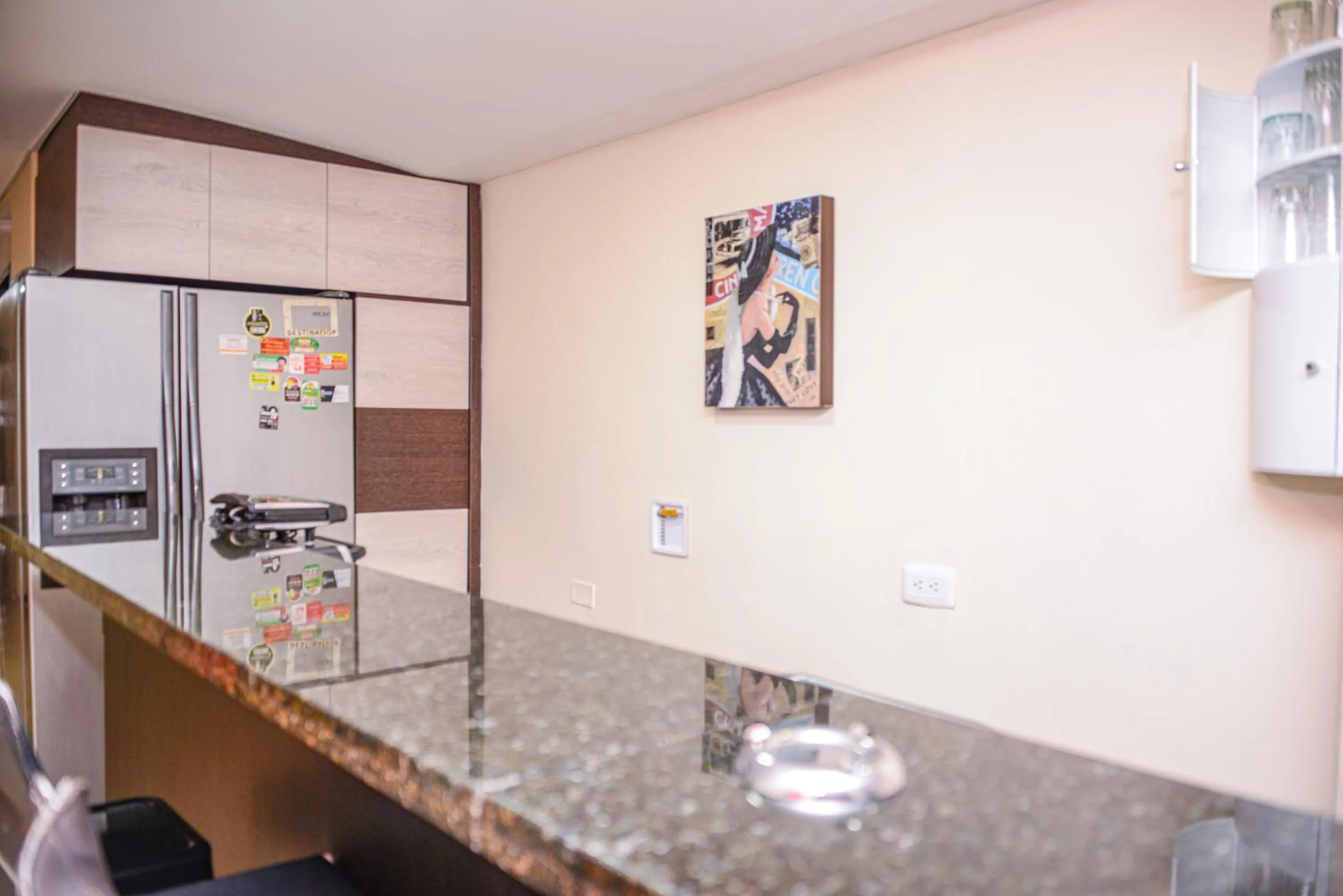 Kitchen or kitchenette in Calle 8 Suites