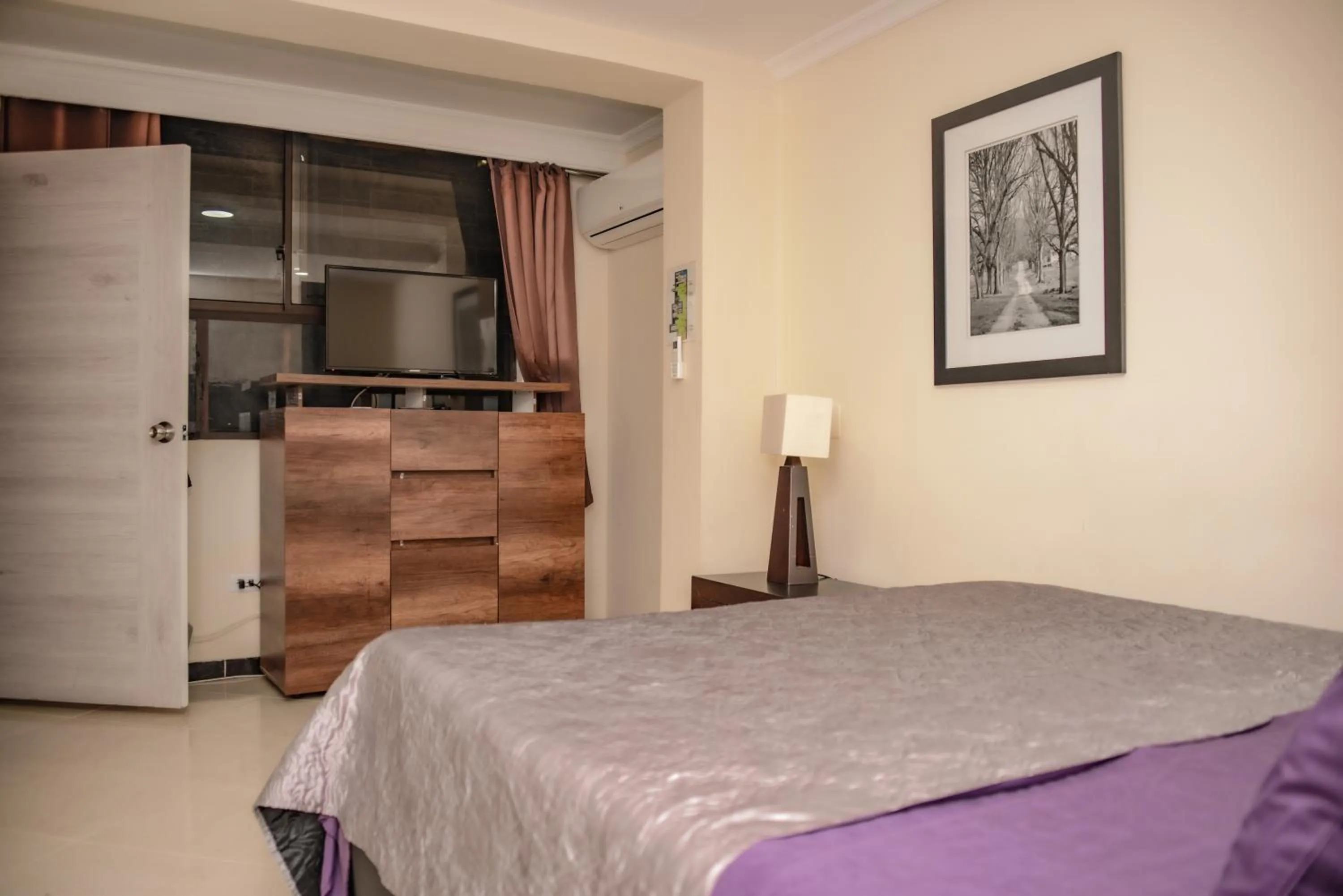 Bed in Calle 8 Suites