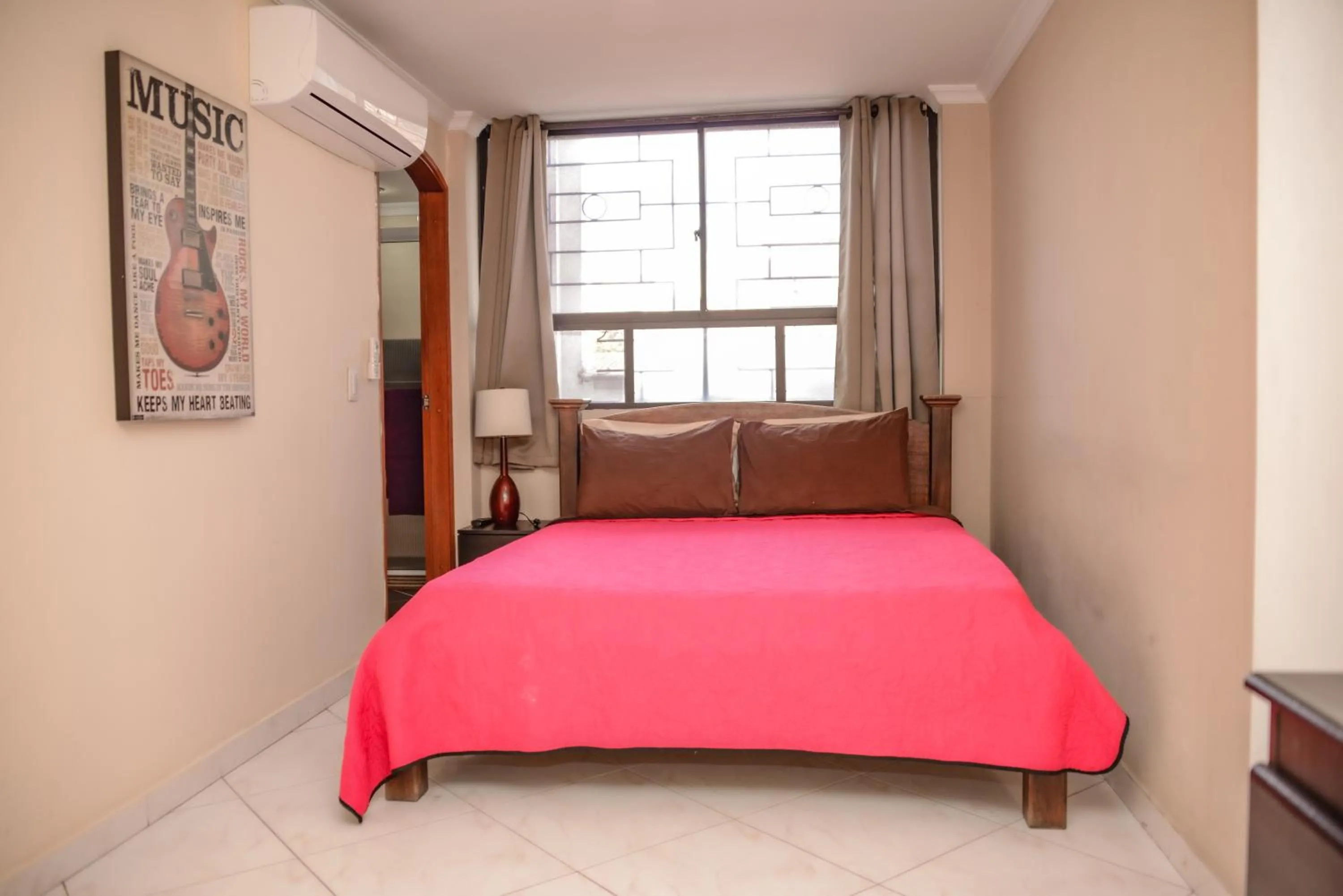 Bed in Calle 8 Suites