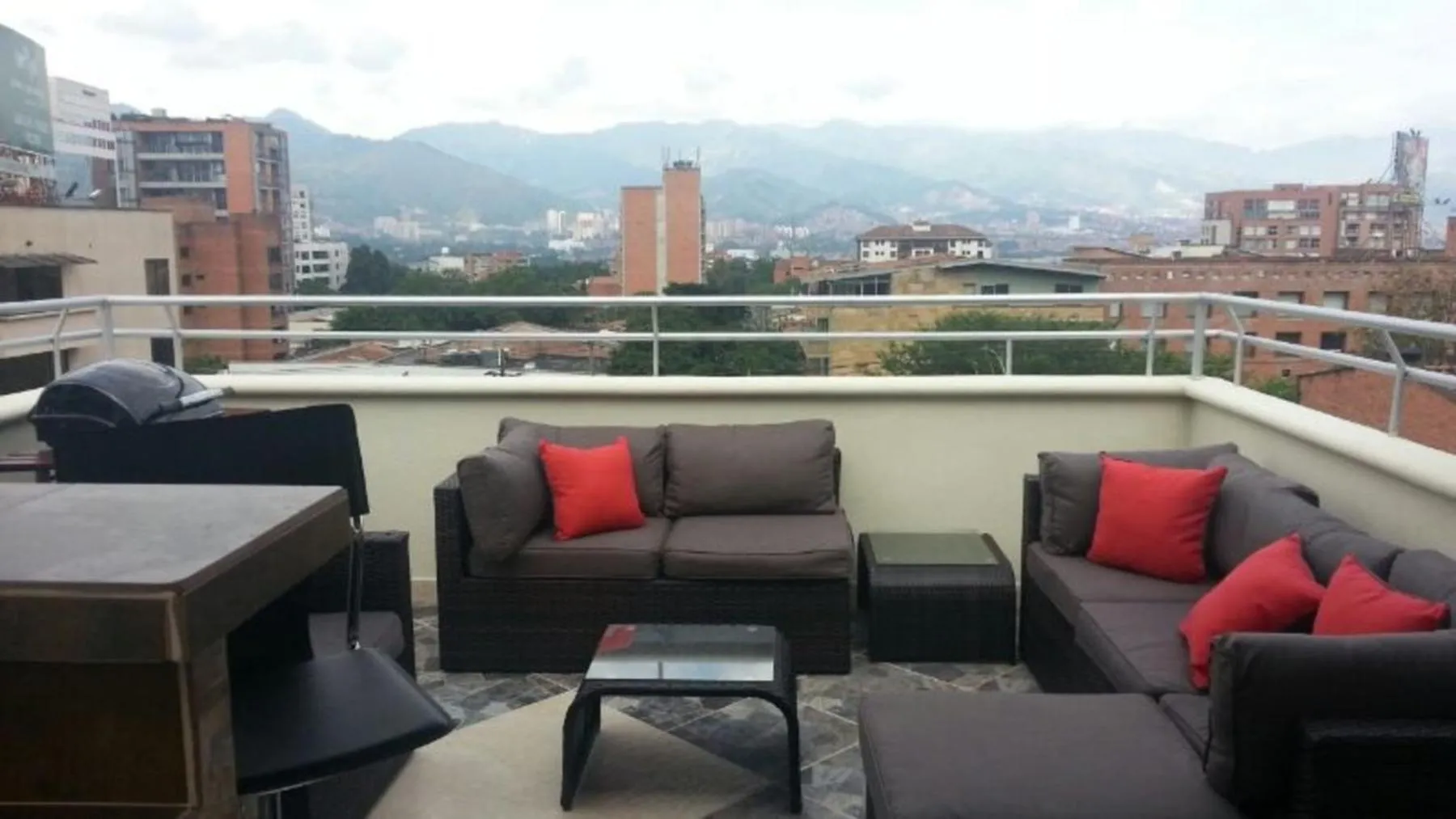 Balcony/Terrace in Calle 8 Suites