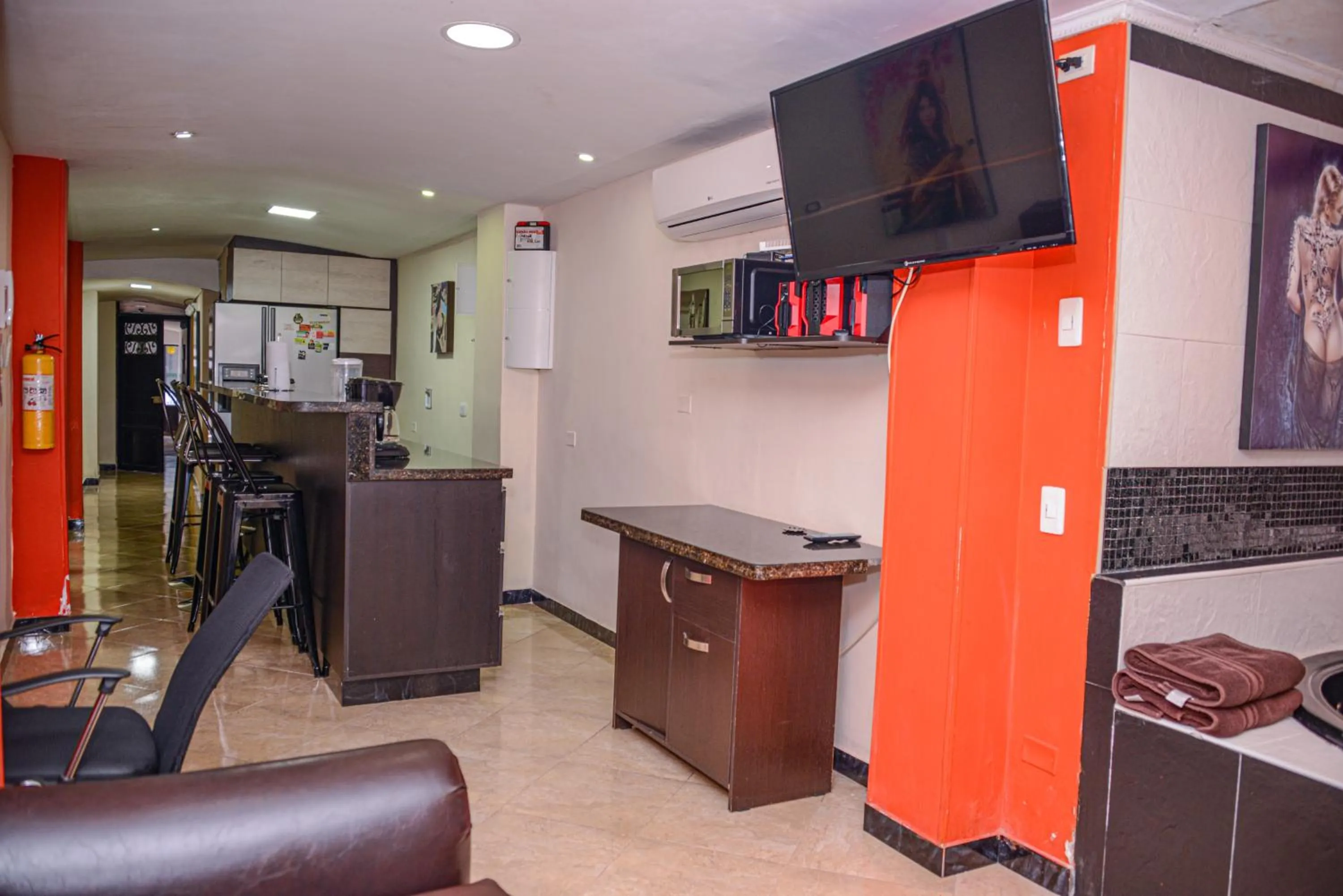 Living room in Calle 8 Suites