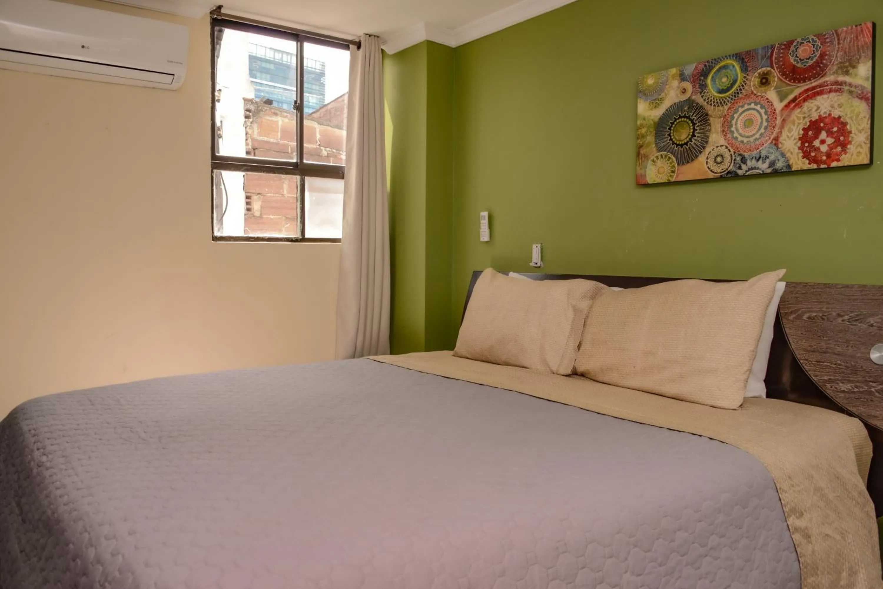 Bed in Calle 8 Suites