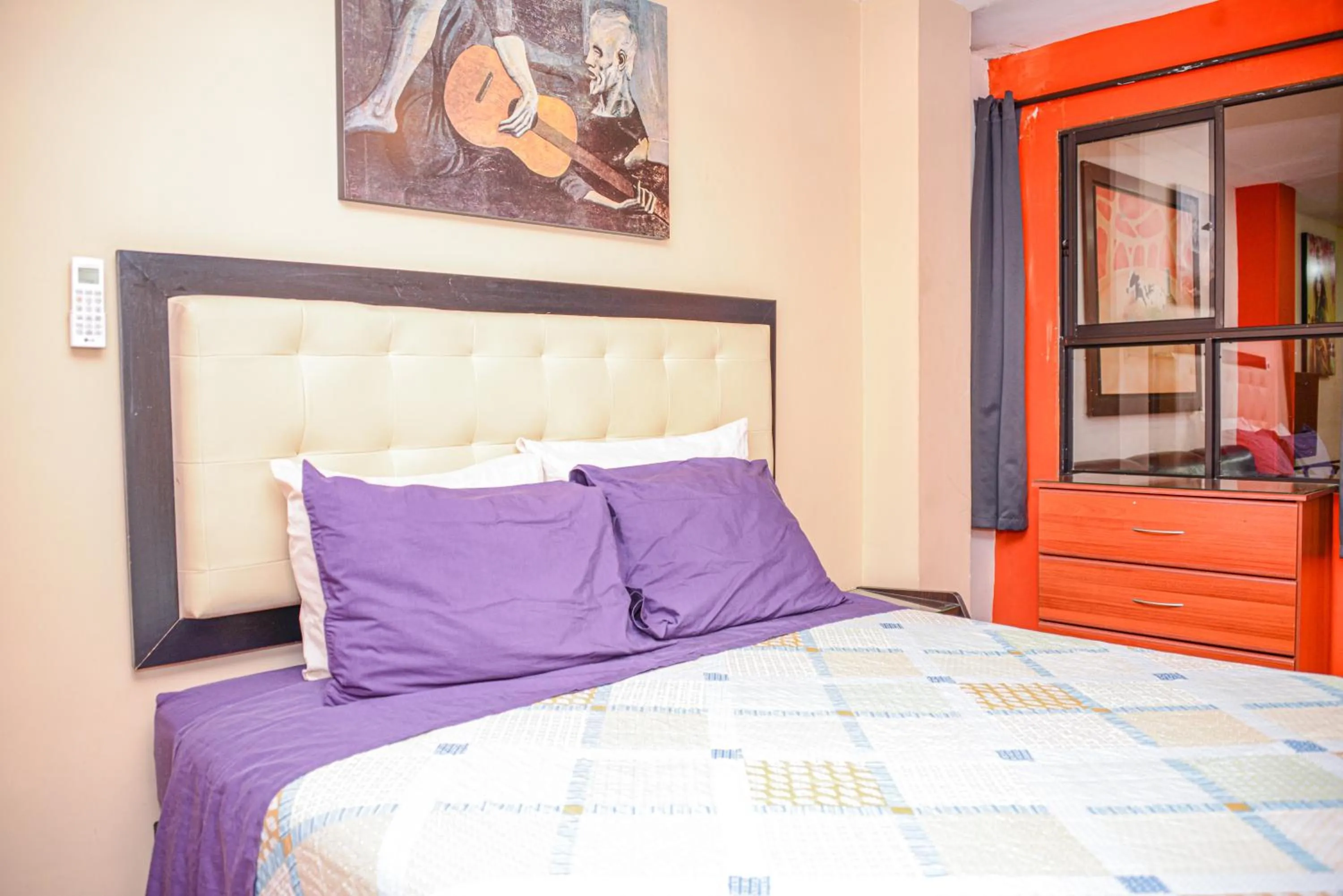 Bed in Calle 8 Suites