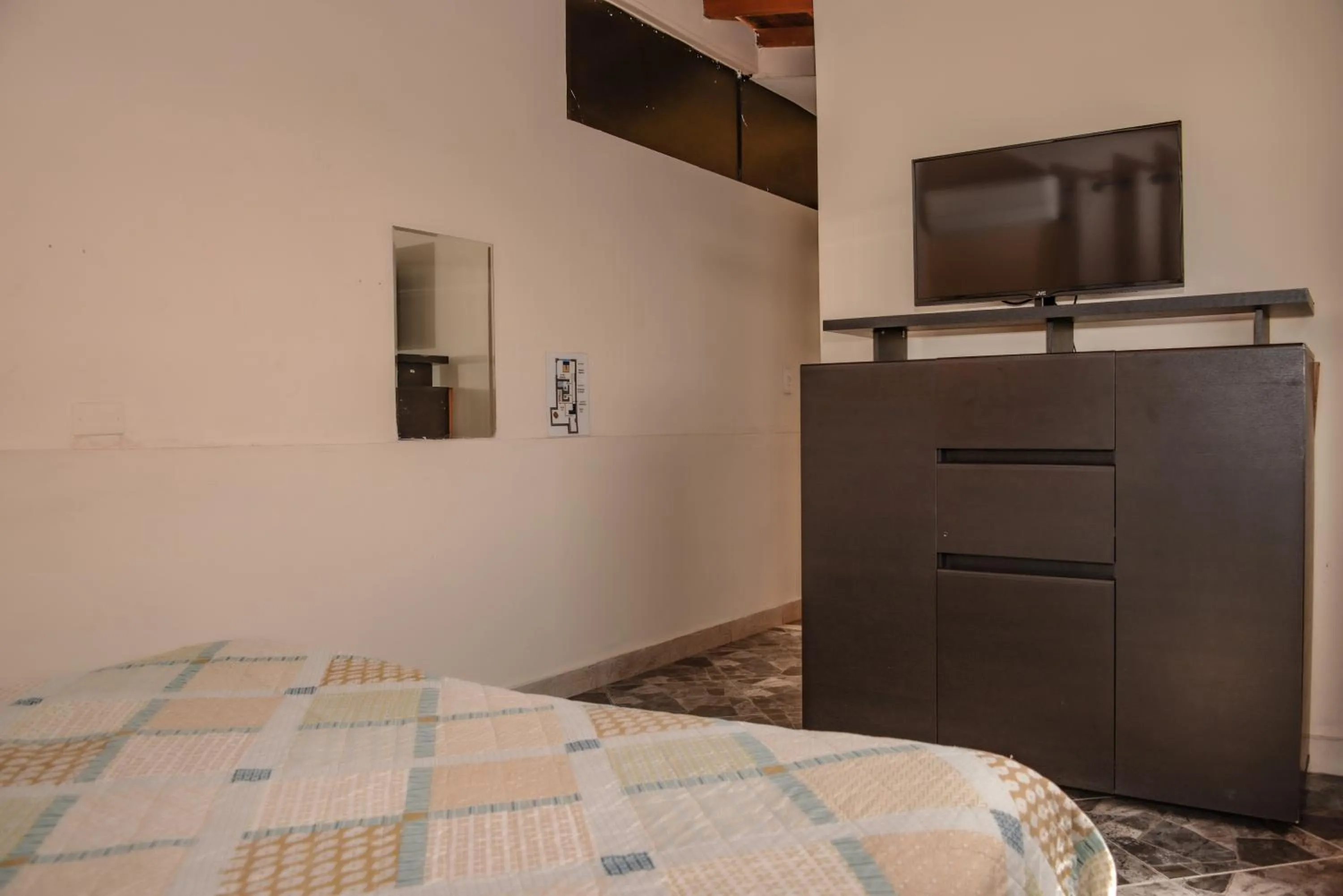 Bed in Calle 8 Suites
