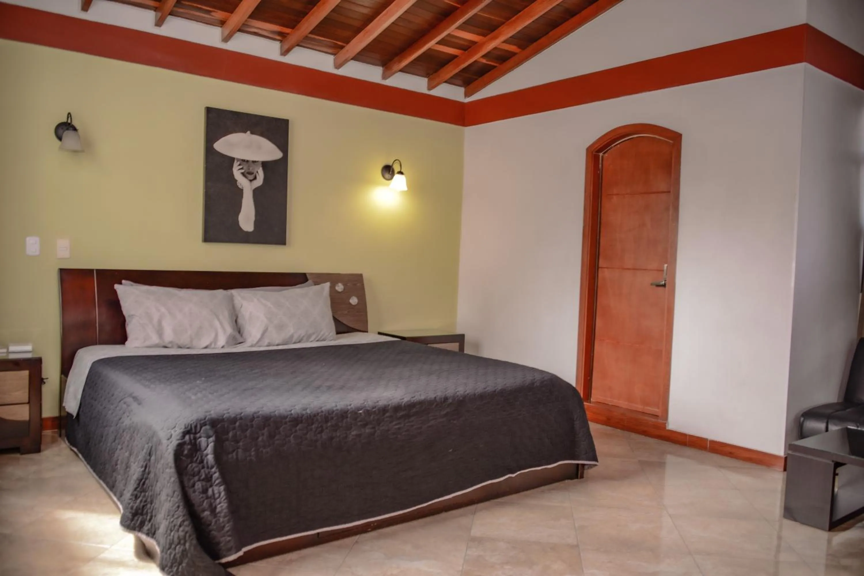 Bed in Calle 8 Suites