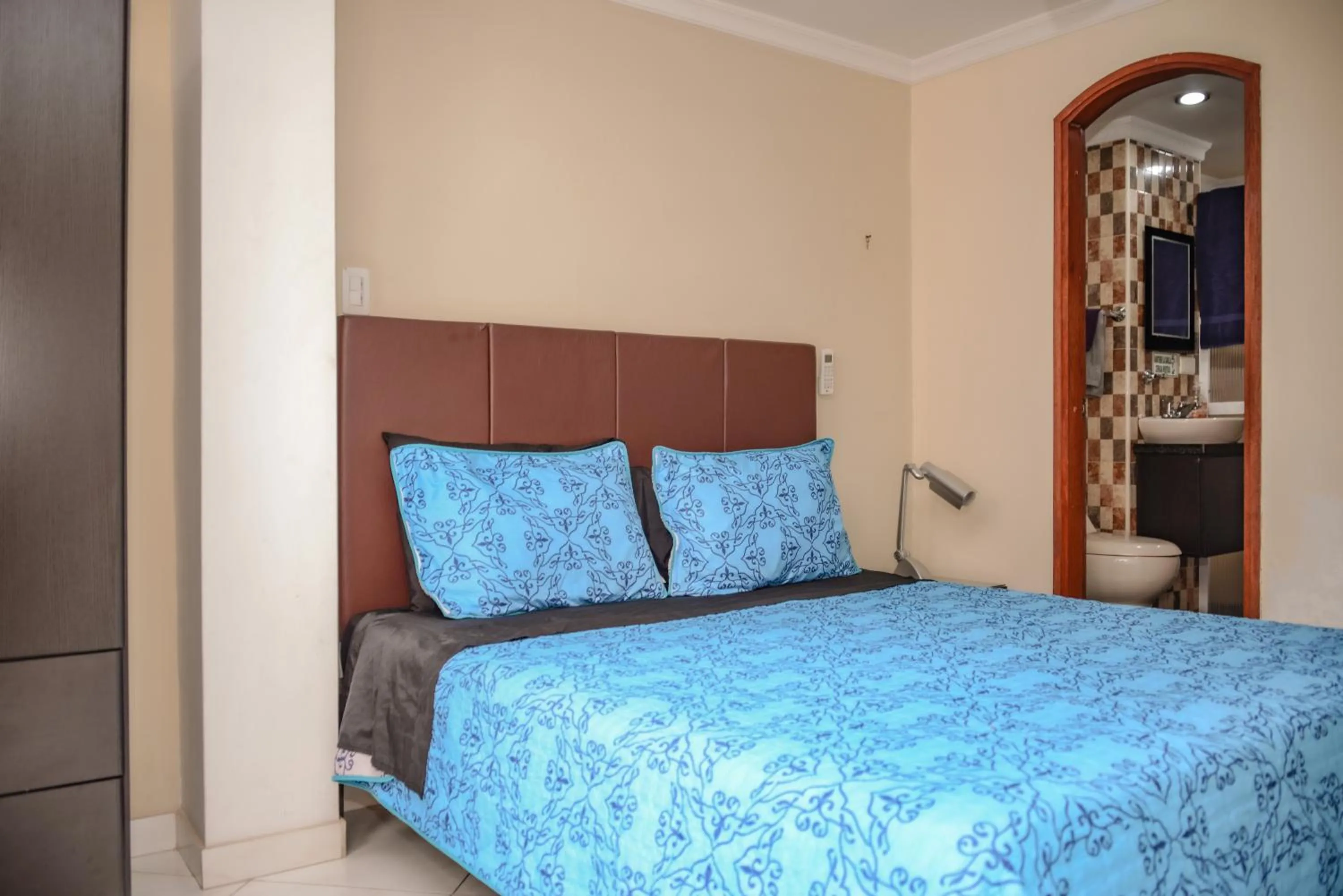 Bed in Calle 8 Suites