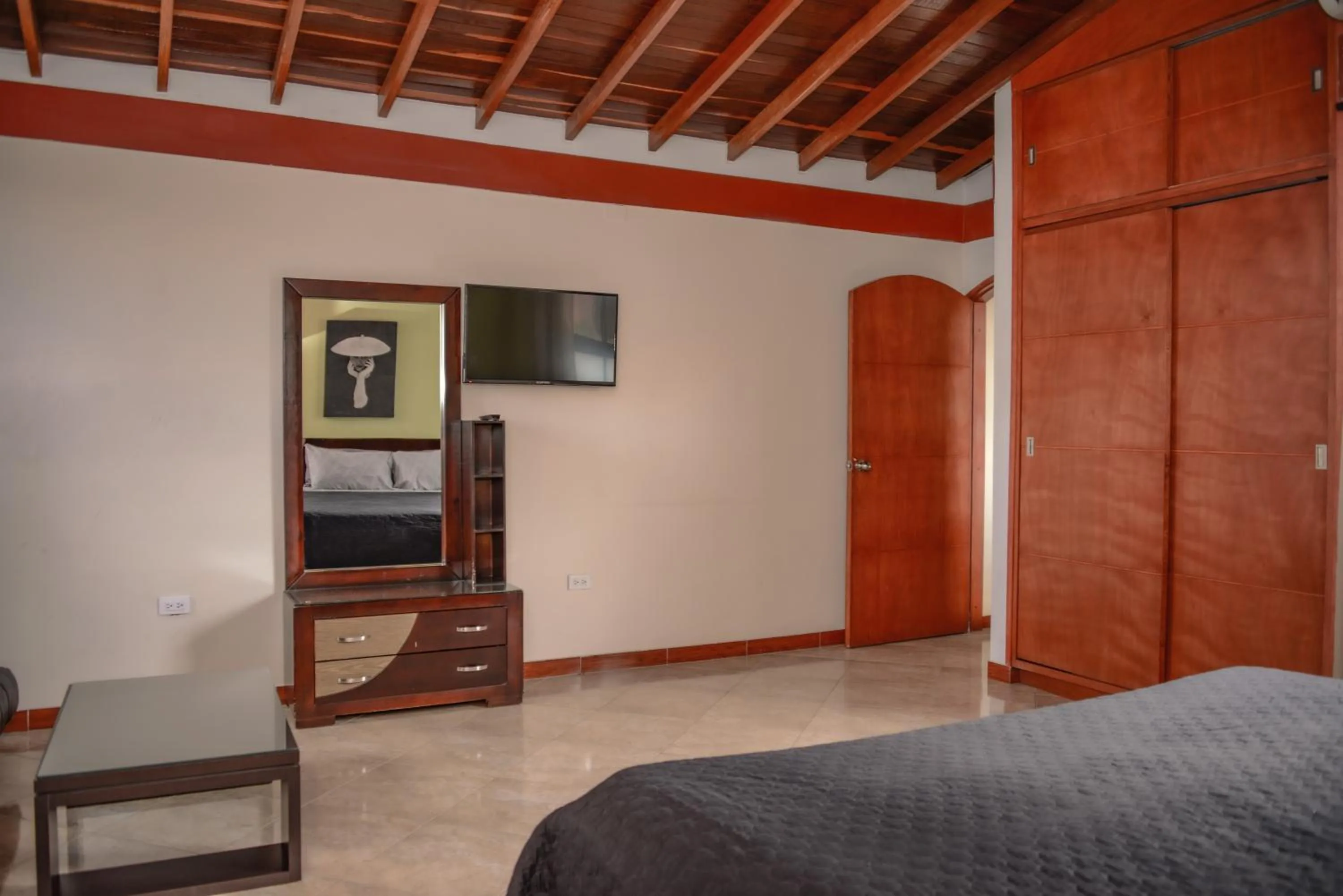 Bedroom in Calle 8 Suites