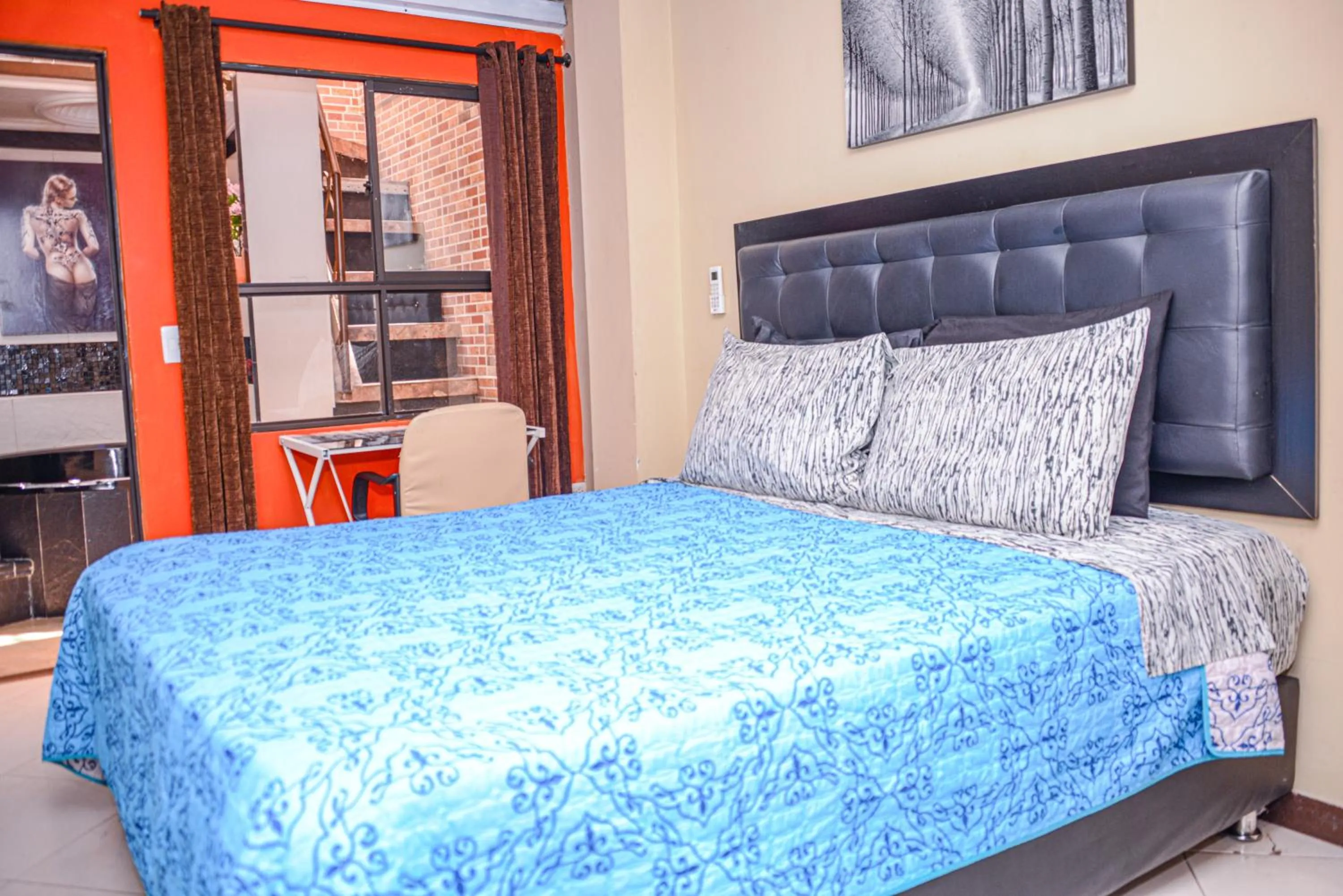 Bed in Calle 8 Suites