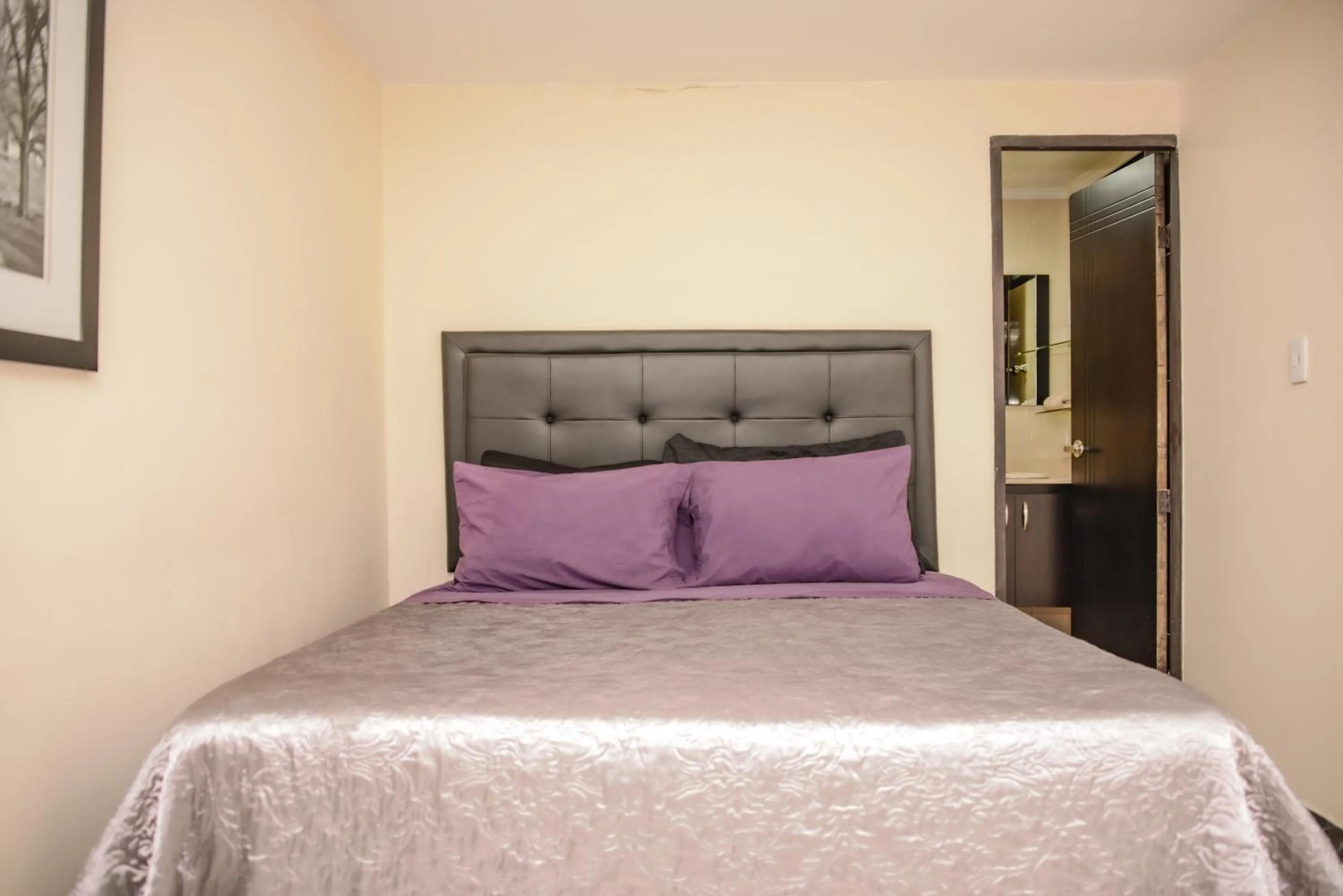Bed in Calle 8 Suites