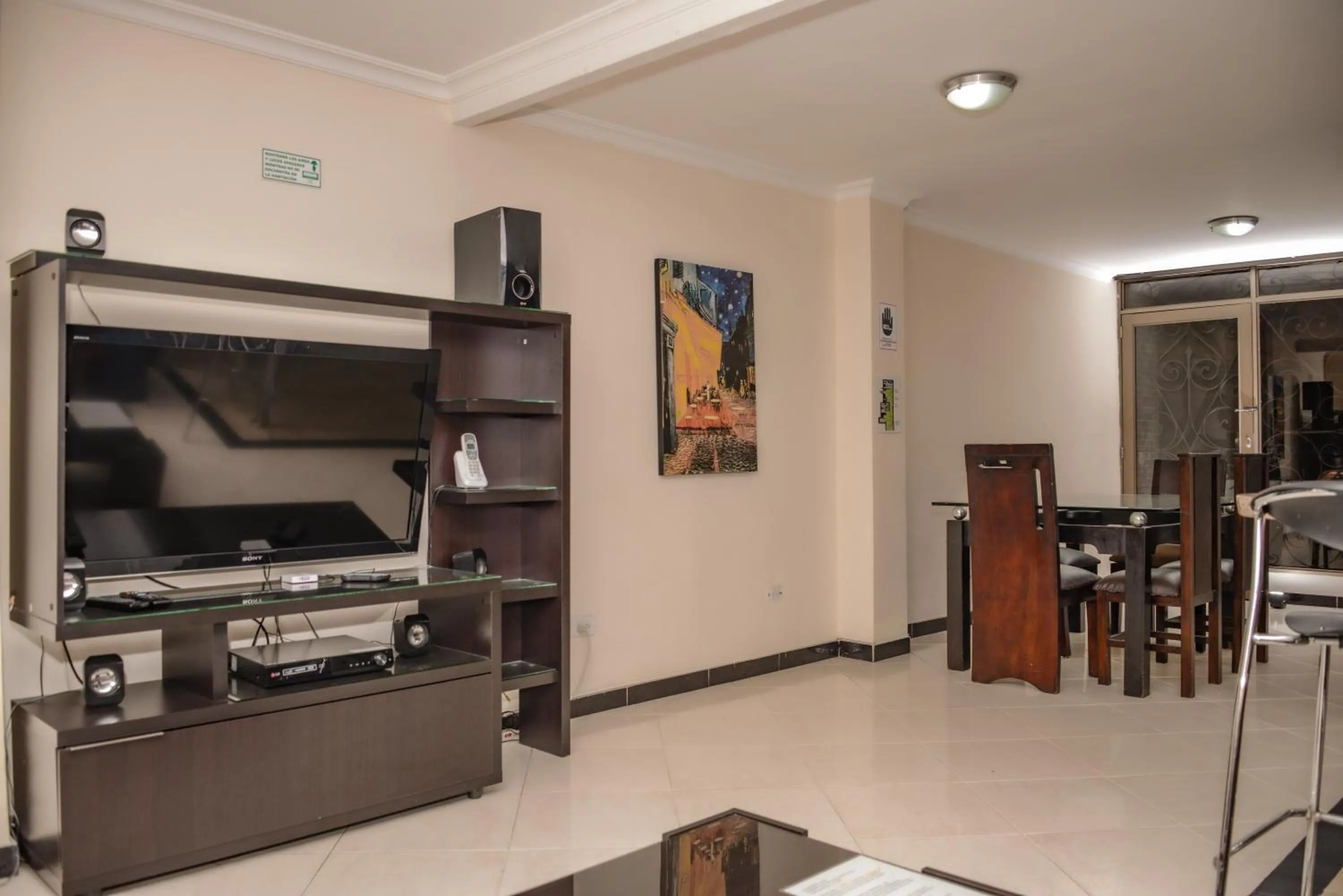 Living room in Calle 8 Suites