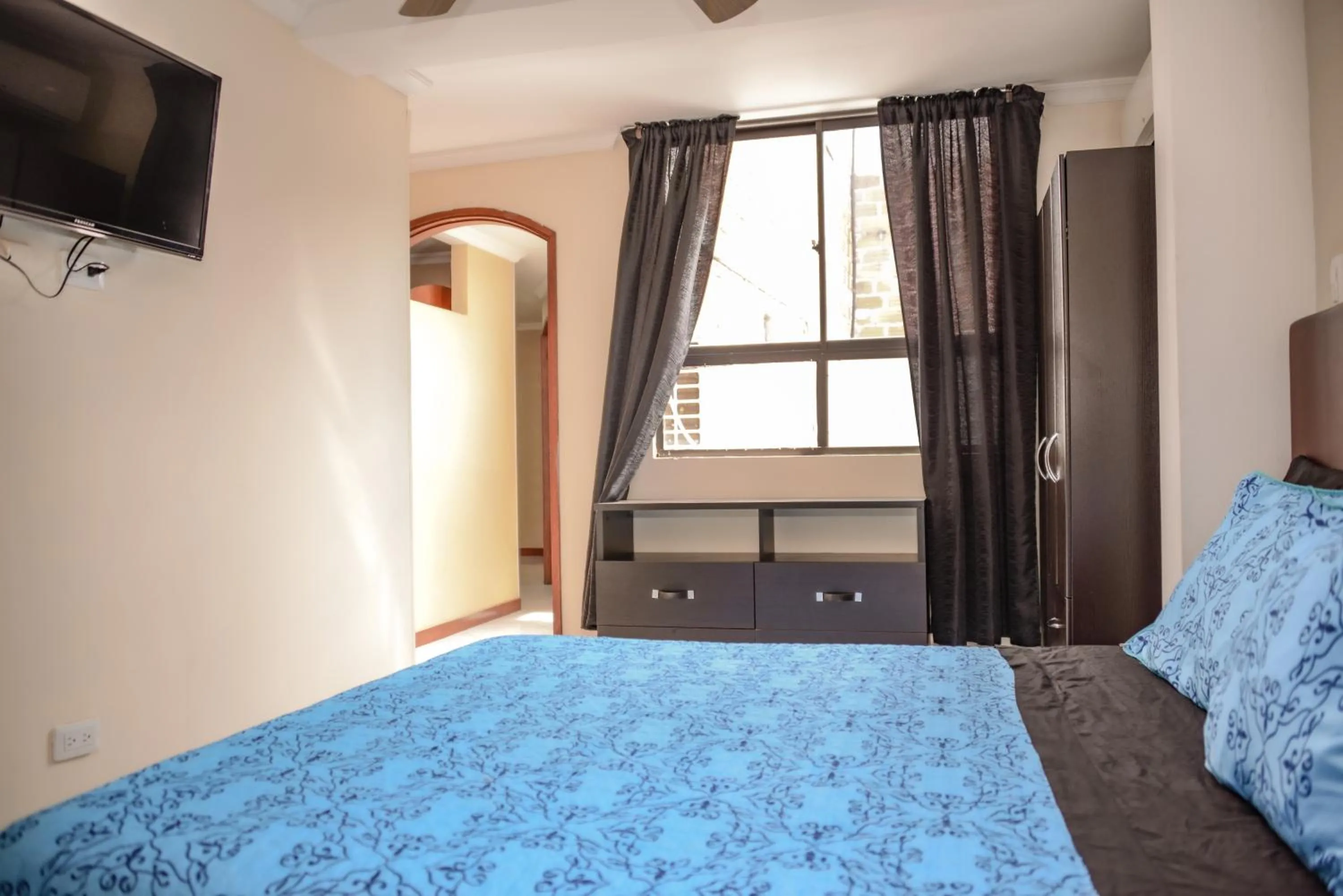 Bed in Calle 8 Suites