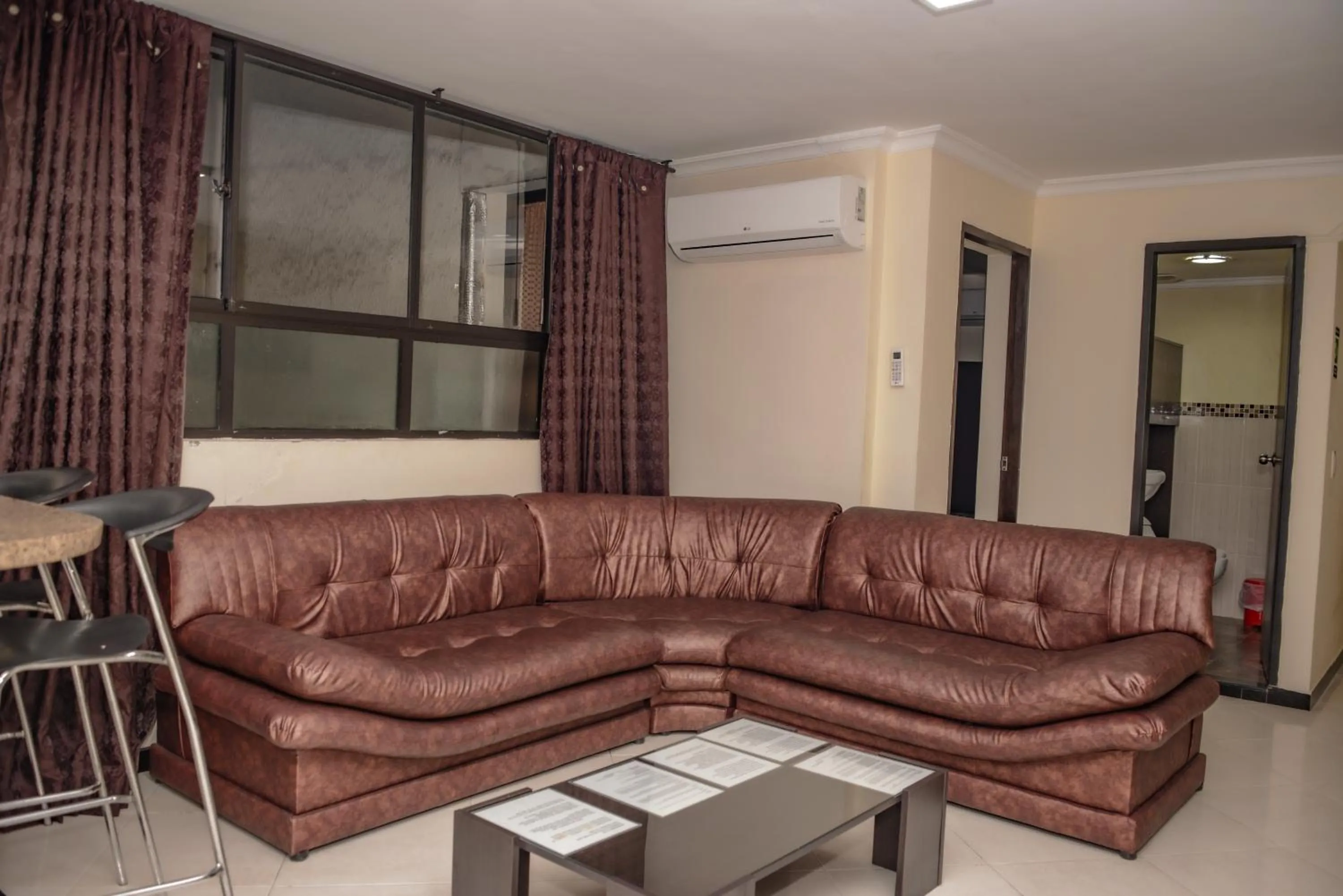Living room in Calle 8 Suites
