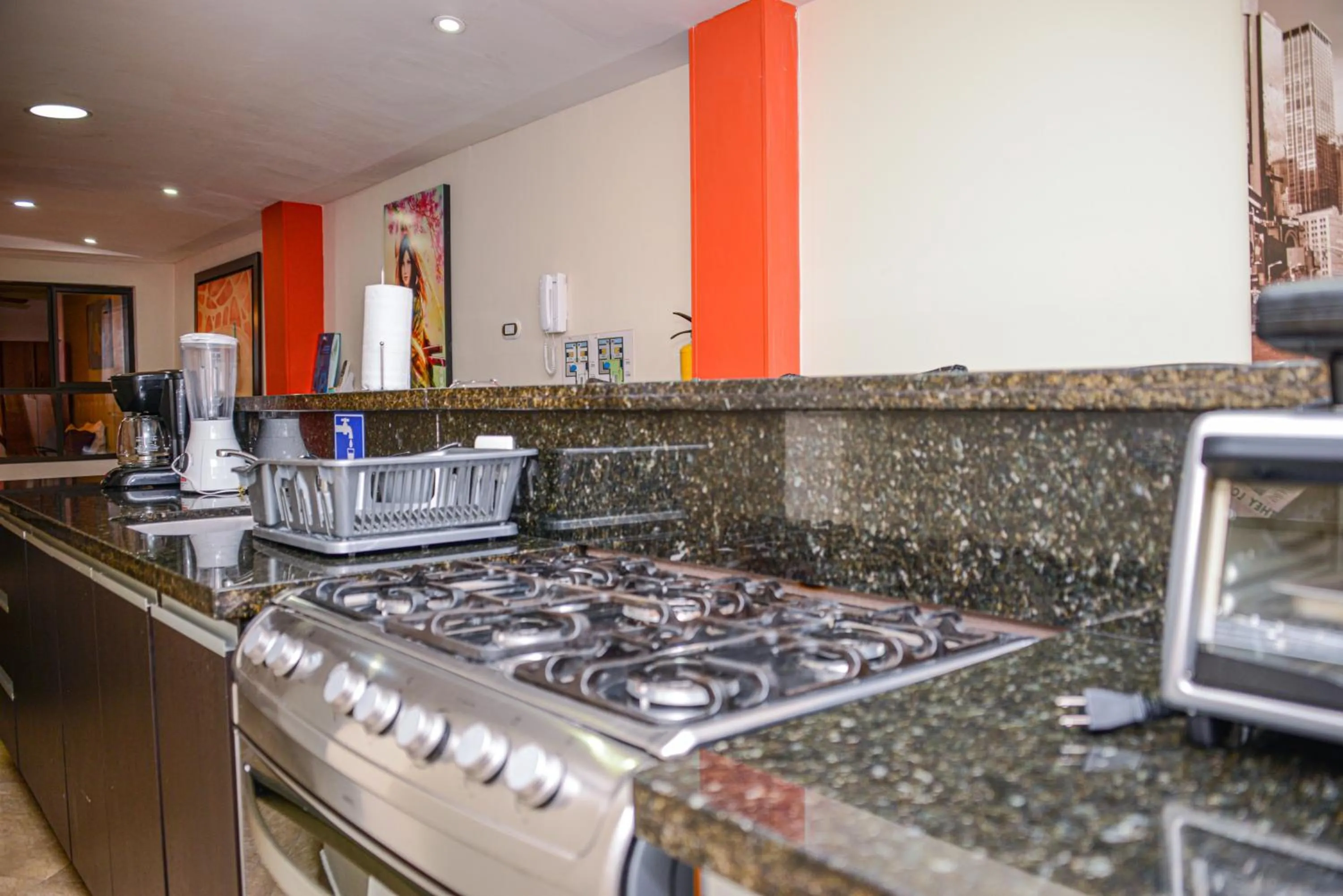 Kitchen or kitchenette in Calle 8 Suites