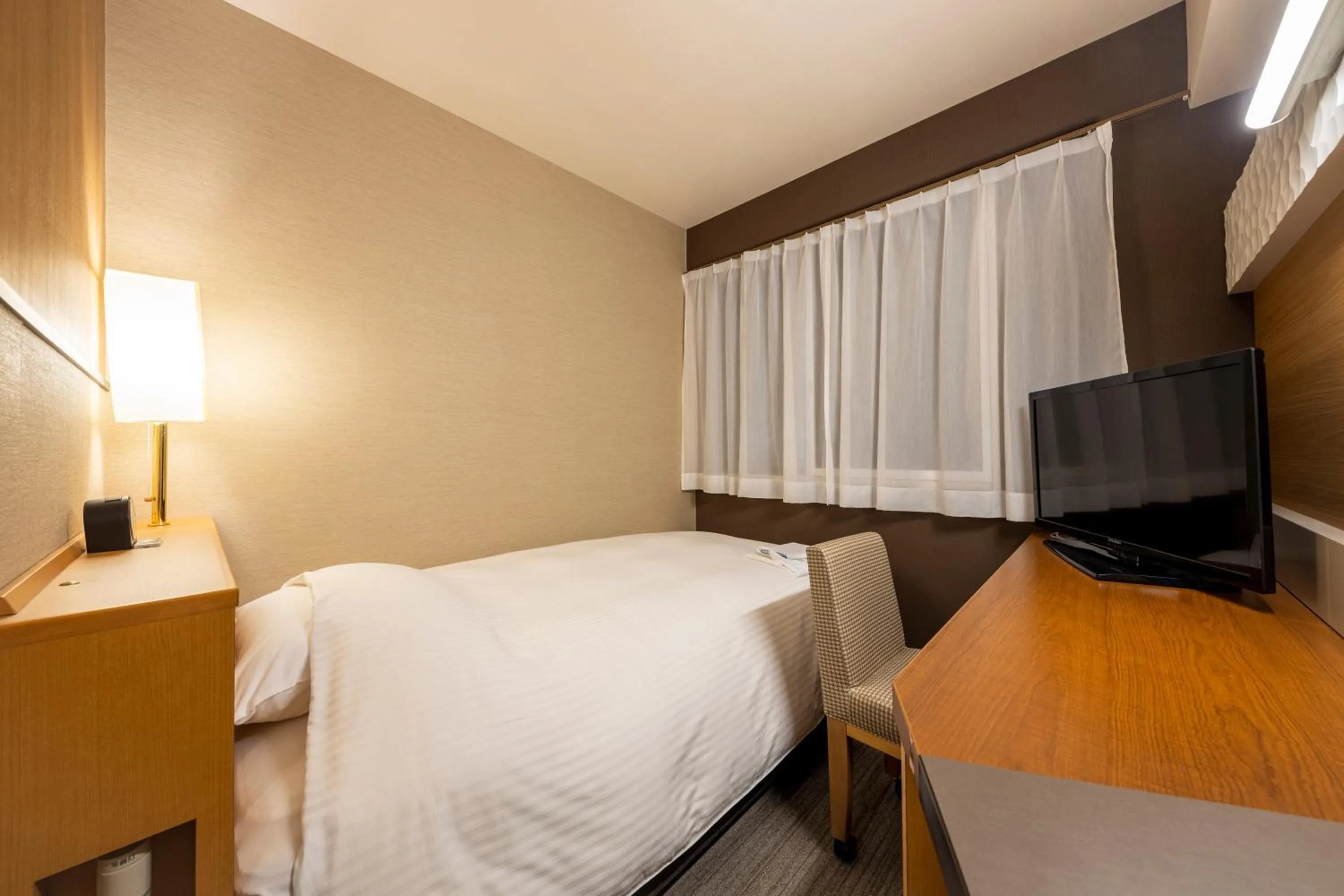 Photo of the whole room, Bed in JR CLEMENT INN HIMEJI