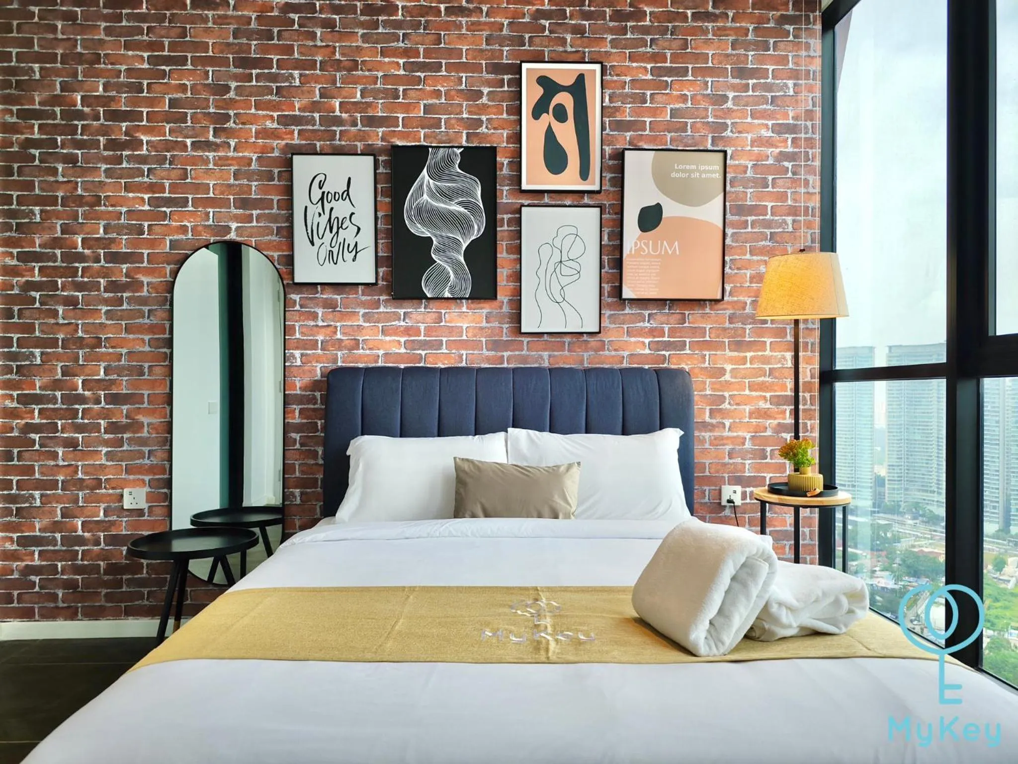 Decorative detail, Bed in Scarletz Suites KLCC by MyKey