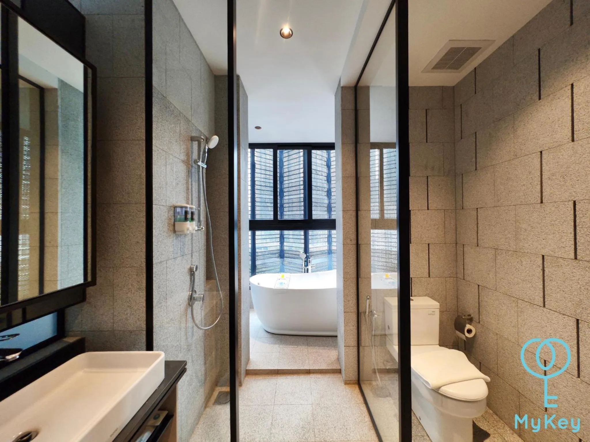 Bathroom in Scarletz Suites KLCC by MyKey