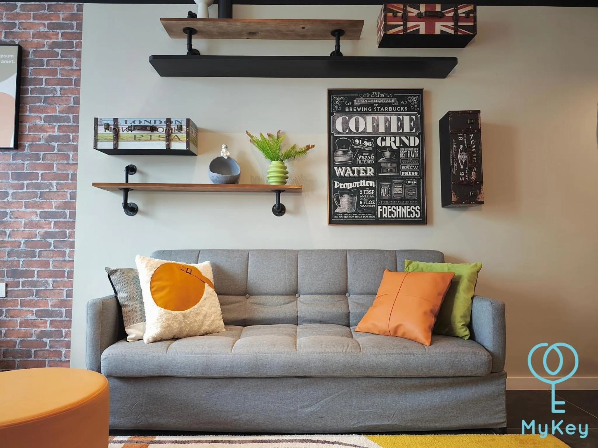 Living room in Scarletz Suites KLCC by MyKey