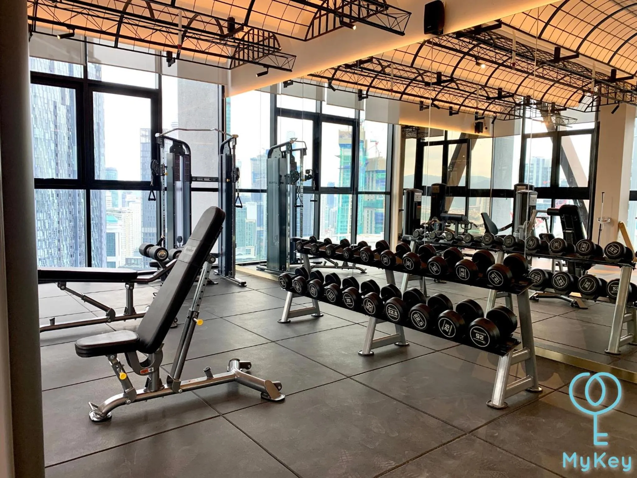 Fitness centre/facilities in Scarletz Suites KLCC by MyKey