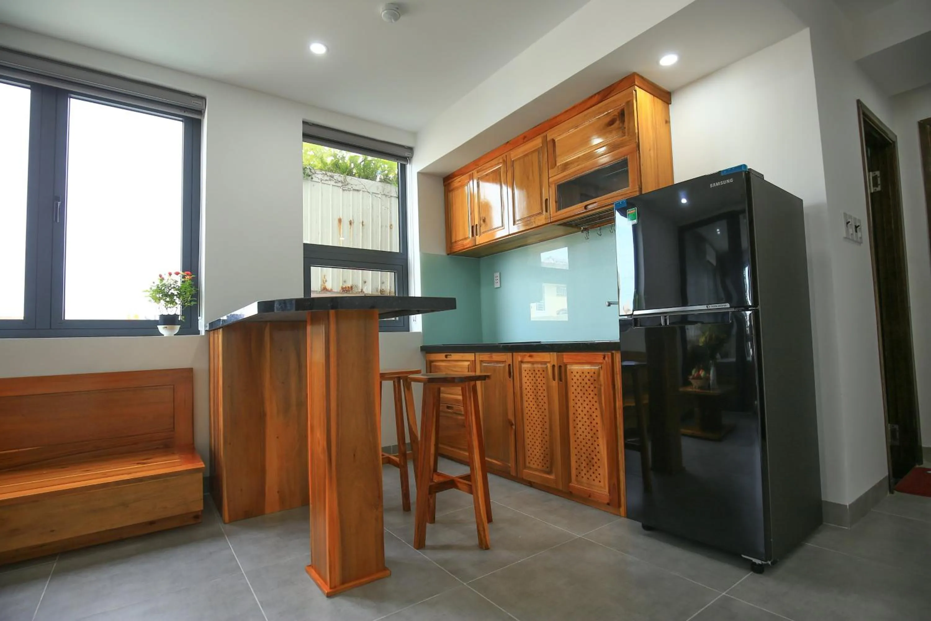 Kitchen or kitchenette in LH APARTMENT DA NANG