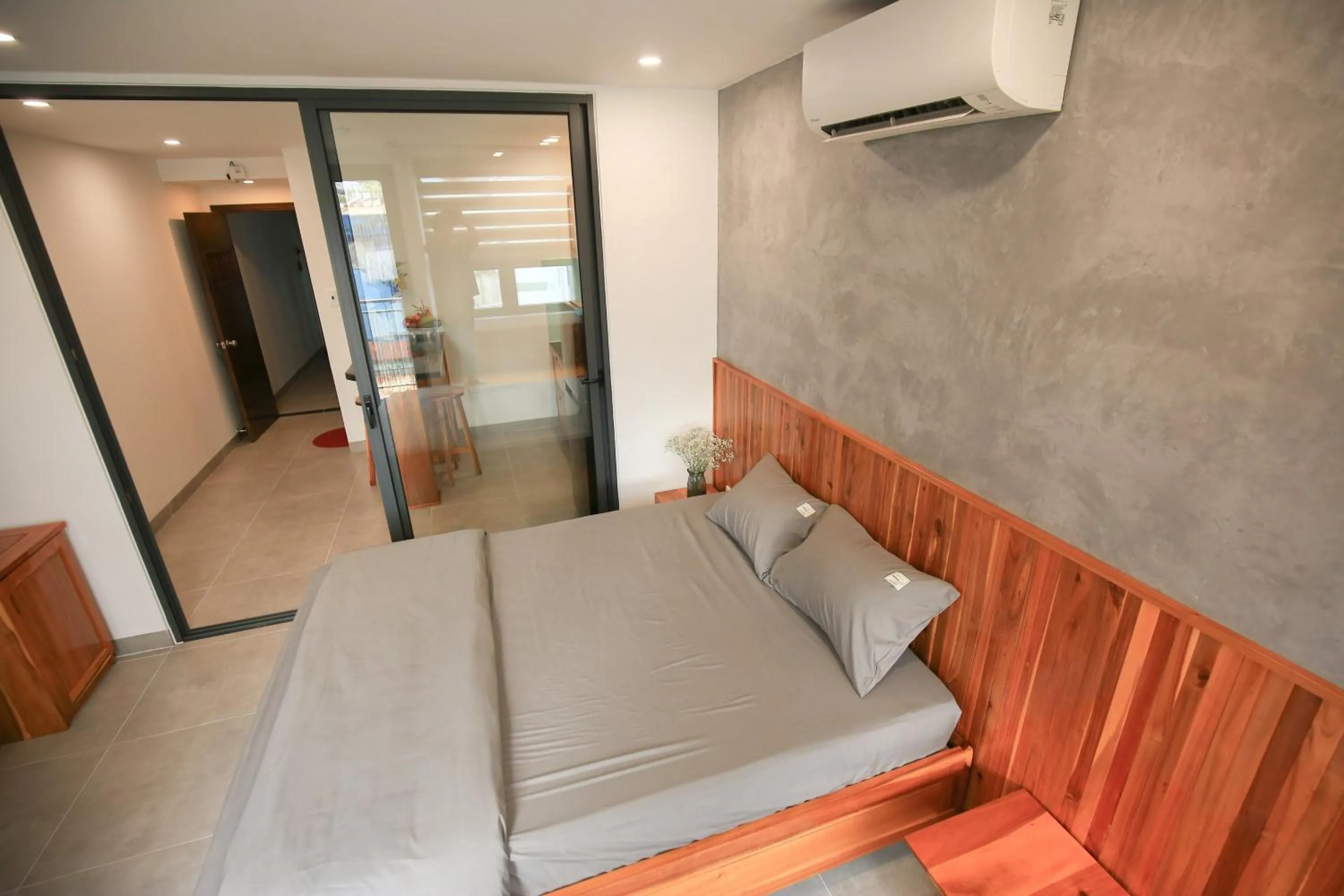 Photo of the whole room, Bed in LH APARTMENT DA NANG