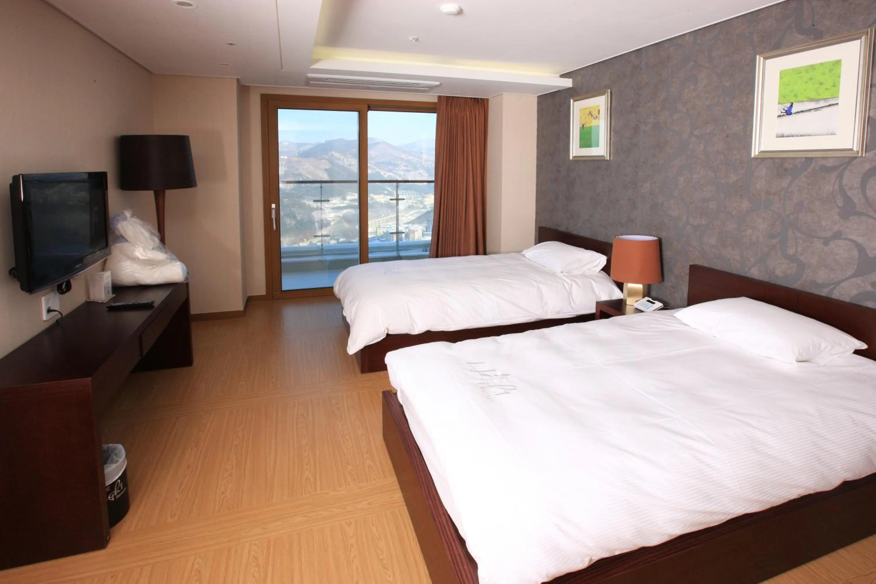 Bed in High1 Condominium