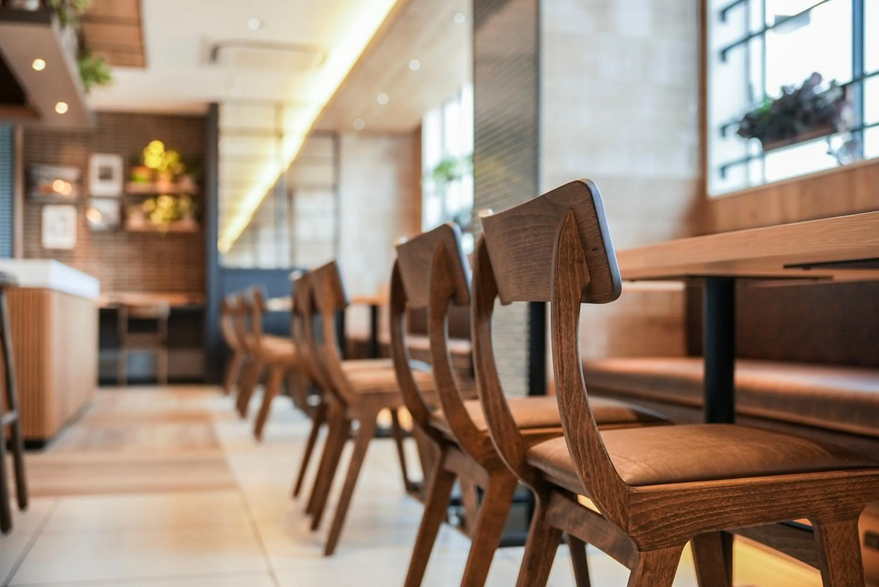 Seating area in Super Hotel Shikoku-chuo