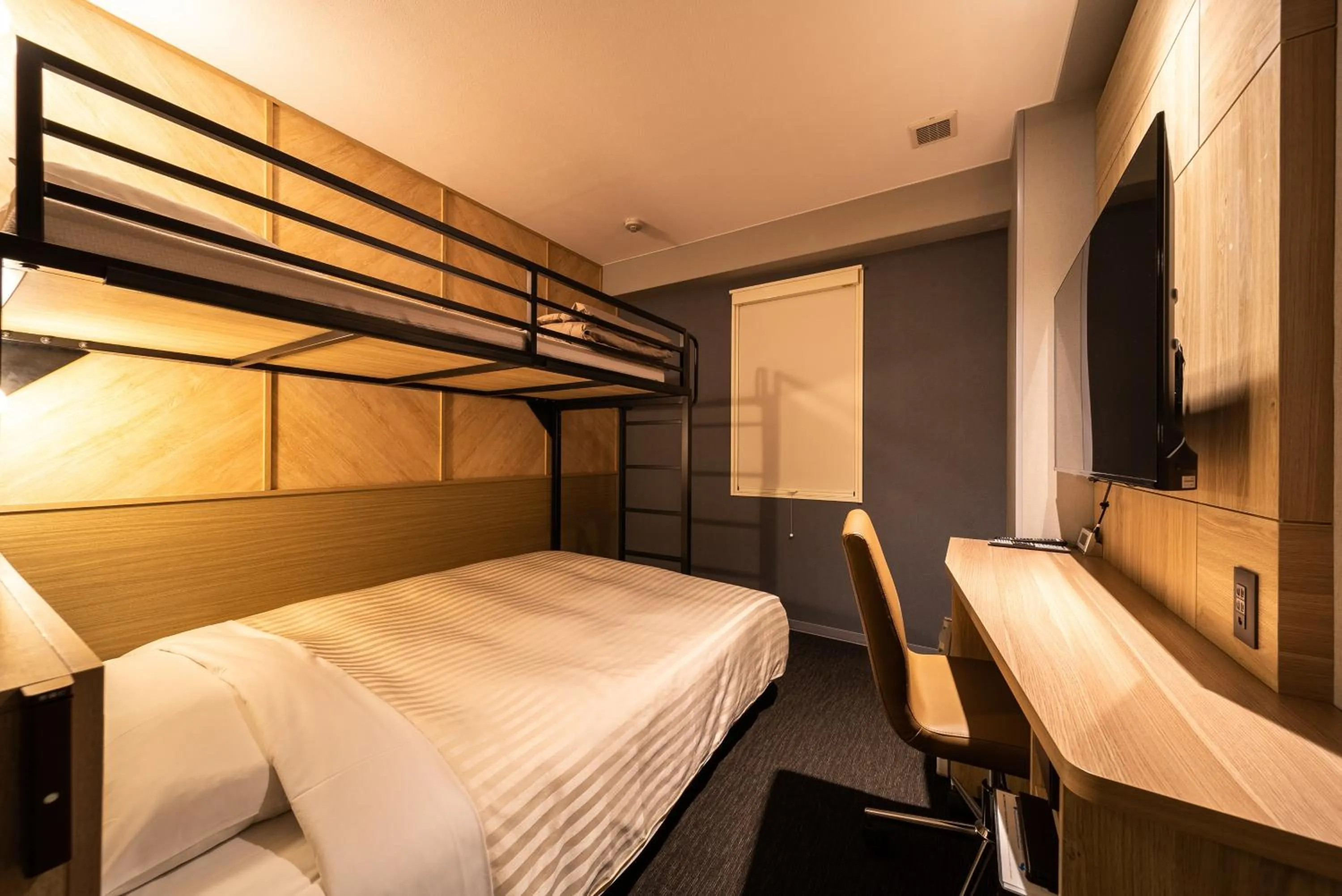 TV and multimedia, Bed in Super Hotel Shikoku-chuo