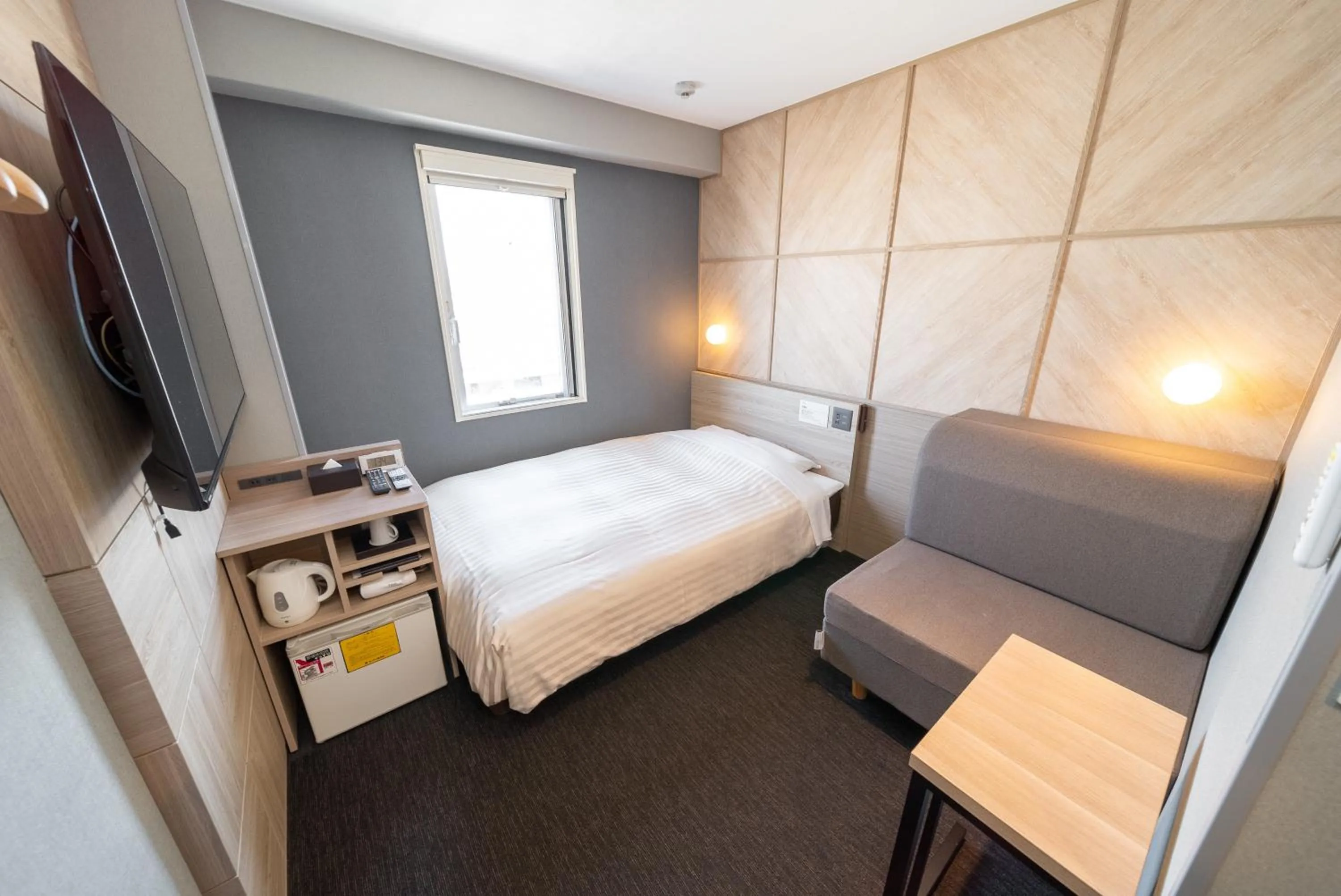 TV and multimedia, Bed in Super Hotel Shikoku-chuo