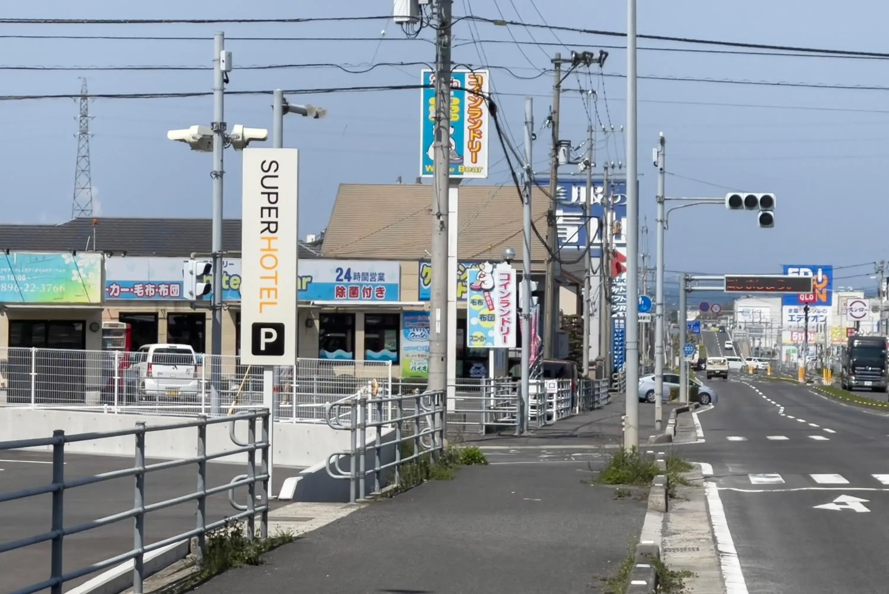 Property building in Super Hotel Shikoku-chuo Property building in Super Hotel Shikoku-chuo