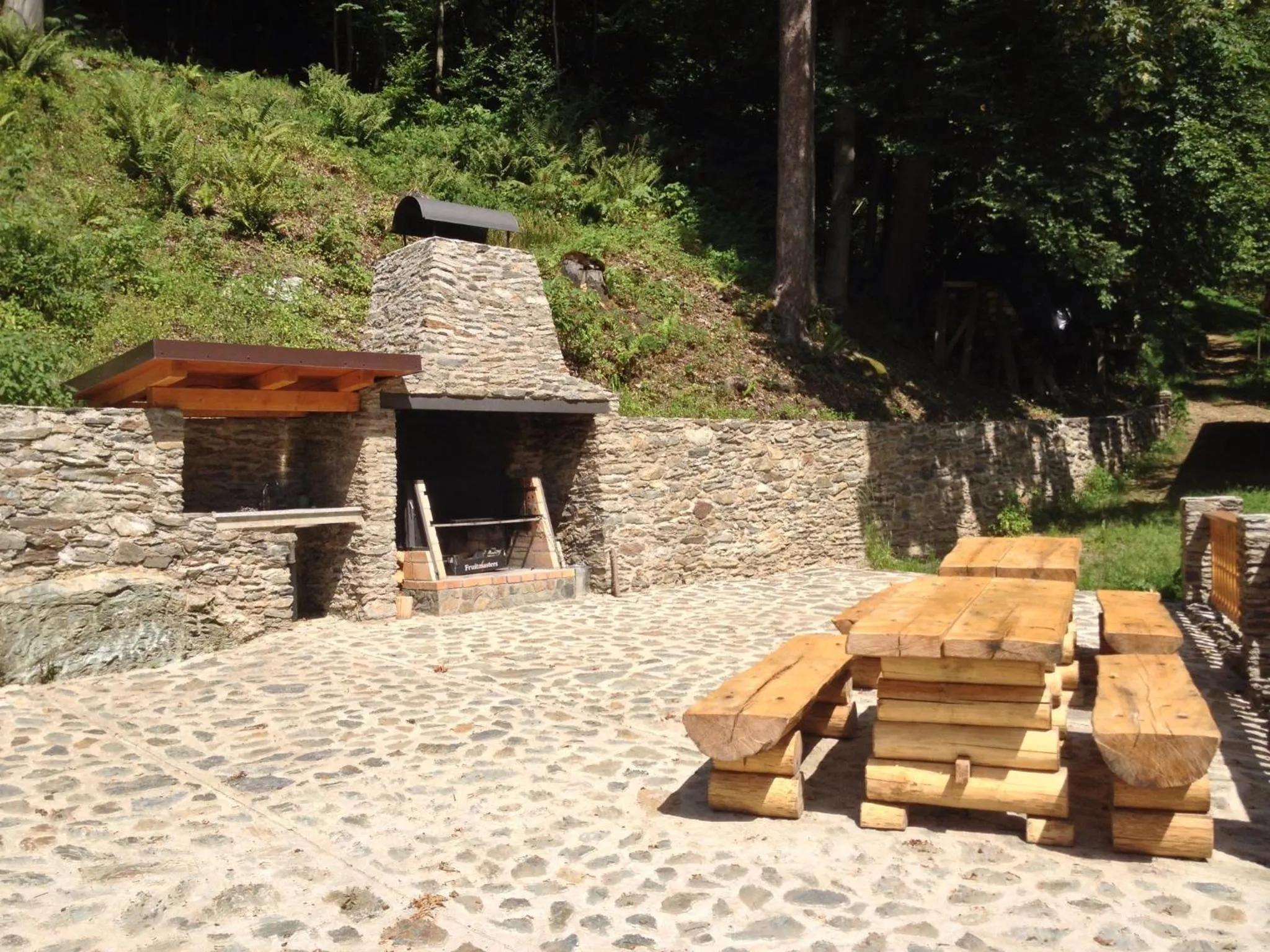 Patio in Chata Hokejka