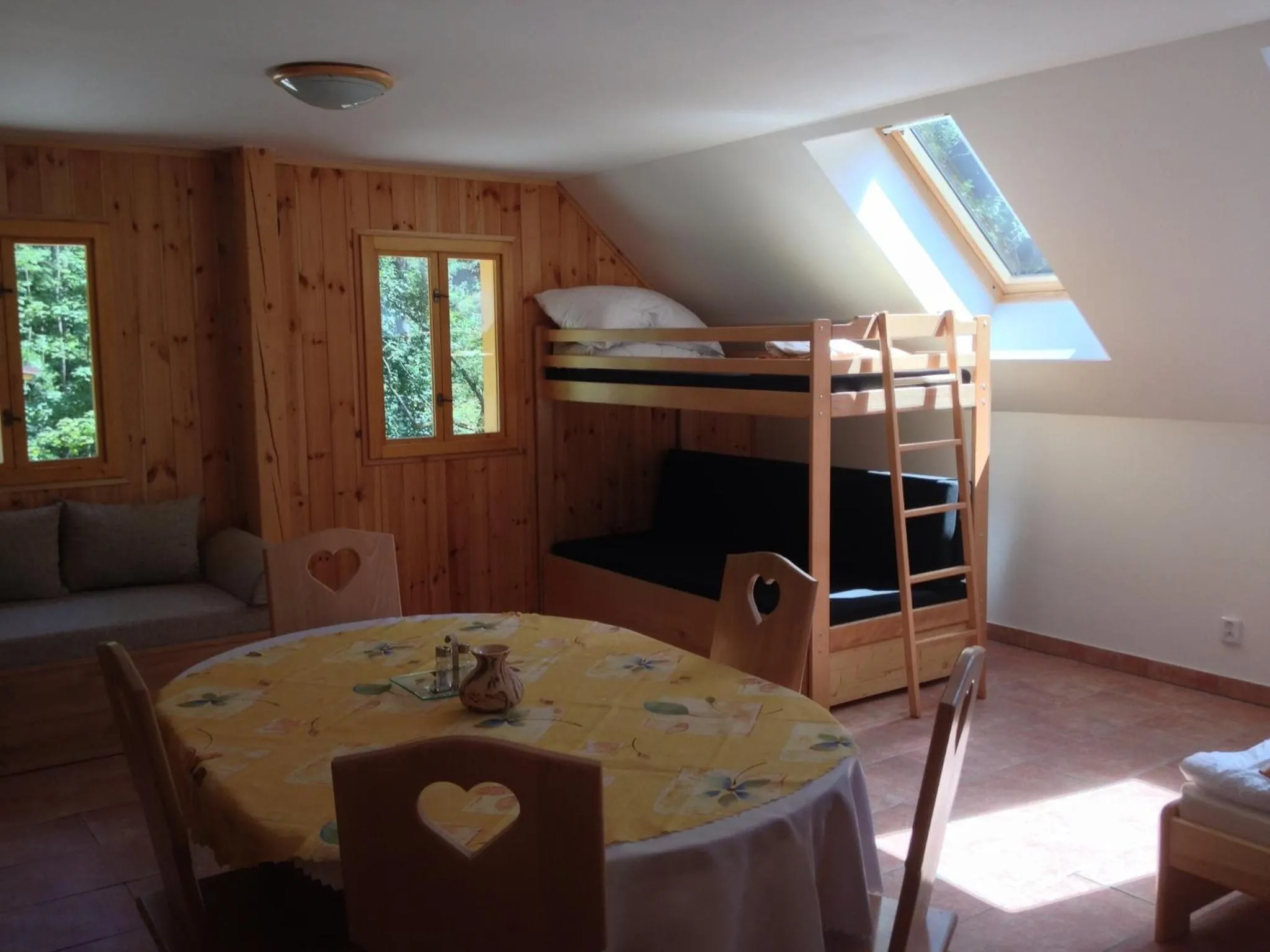 Photo of the whole room, Bed in Chata Hokejka