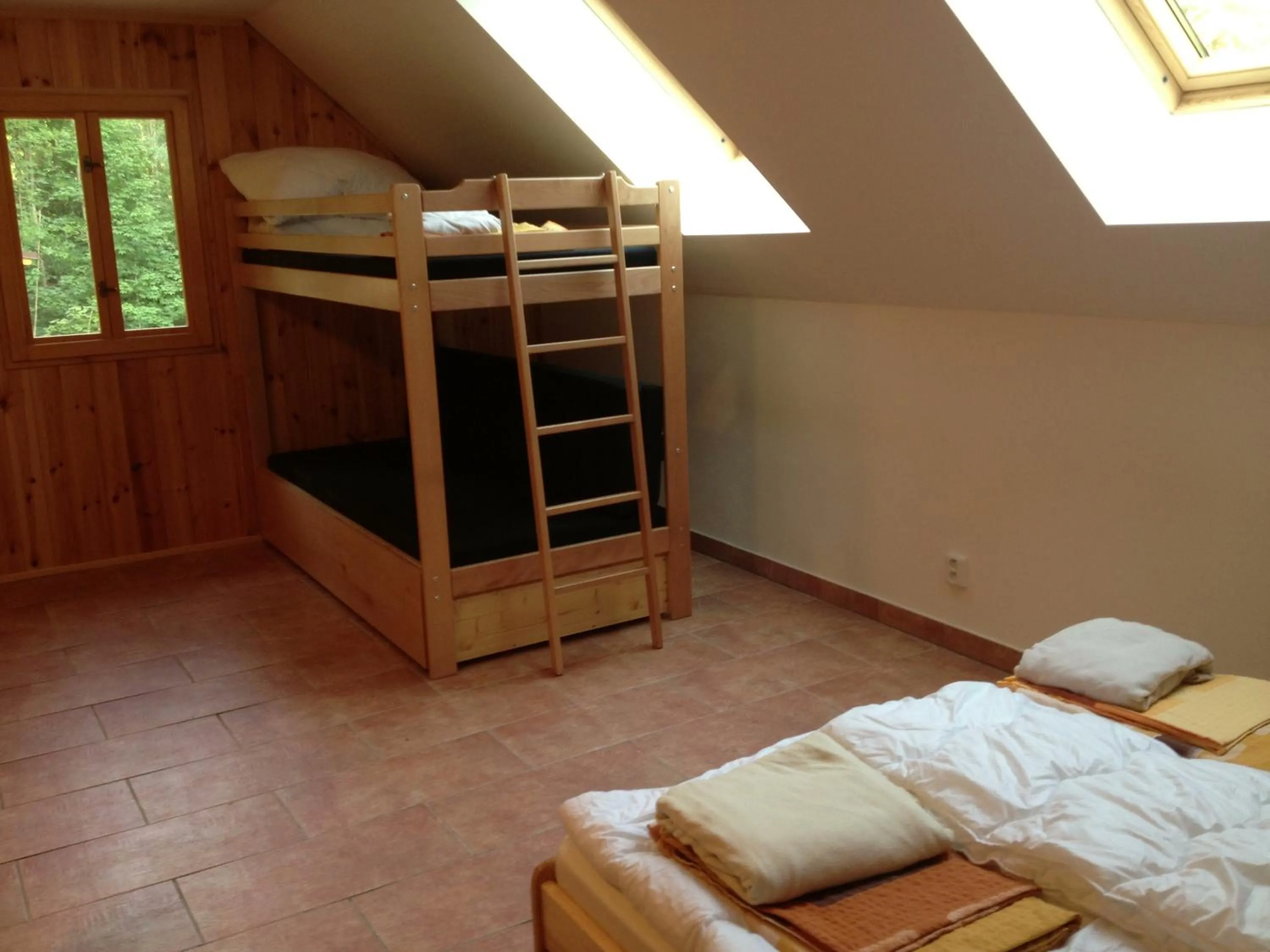 Bed in Chata Hokejka