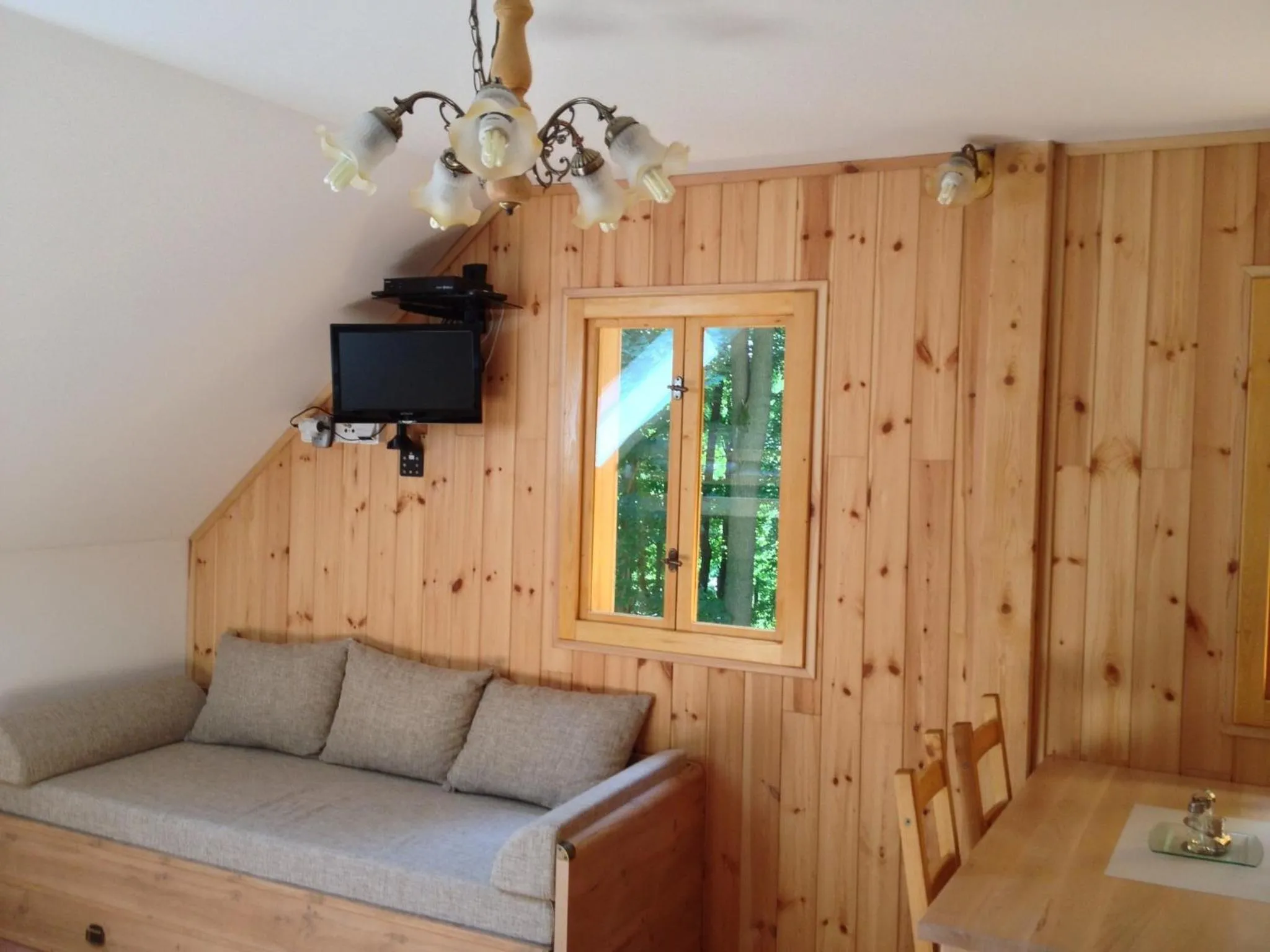 Kitchen or kitchenette in Chata Hokejka