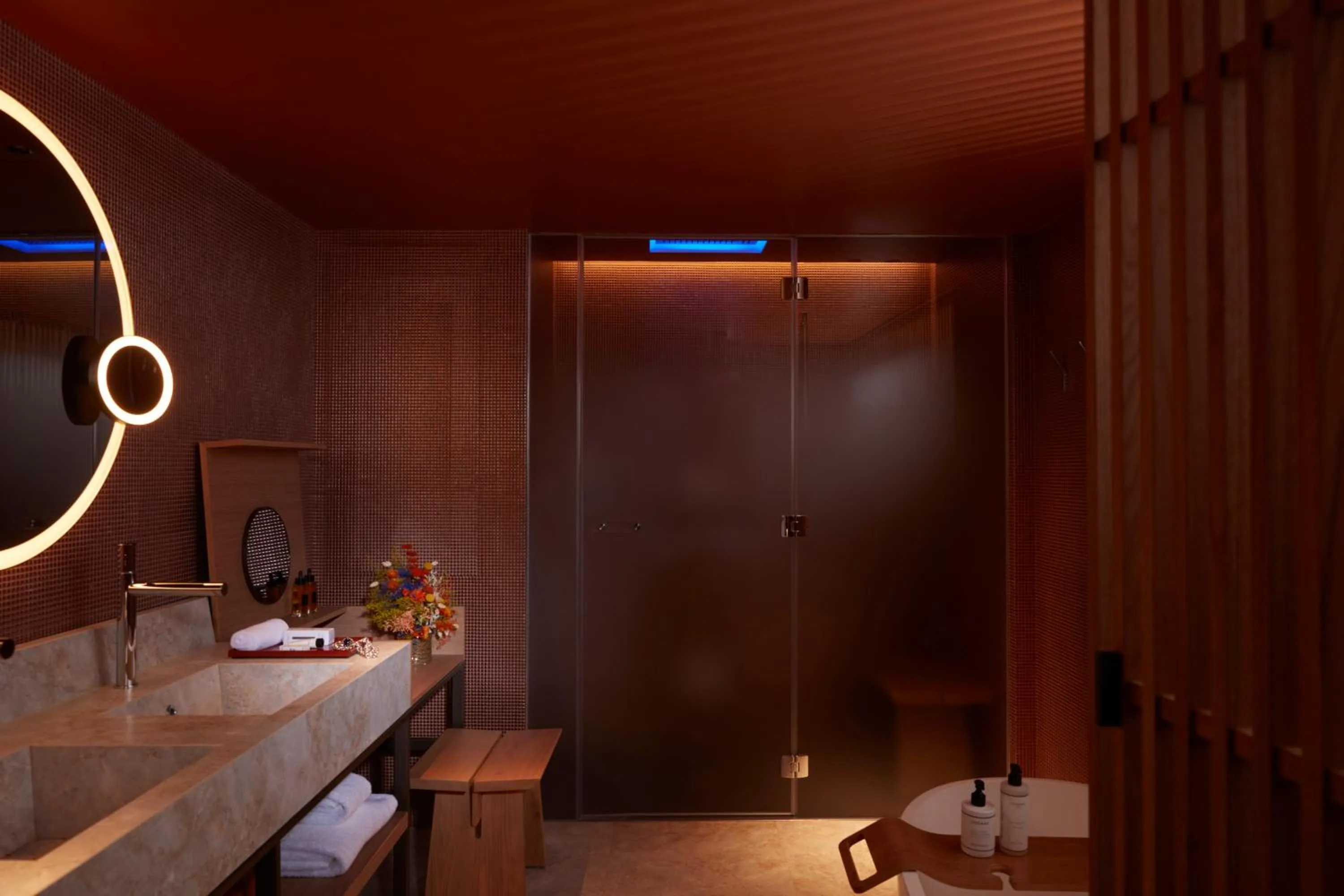 Bathroom in SO/ Paris Hotel